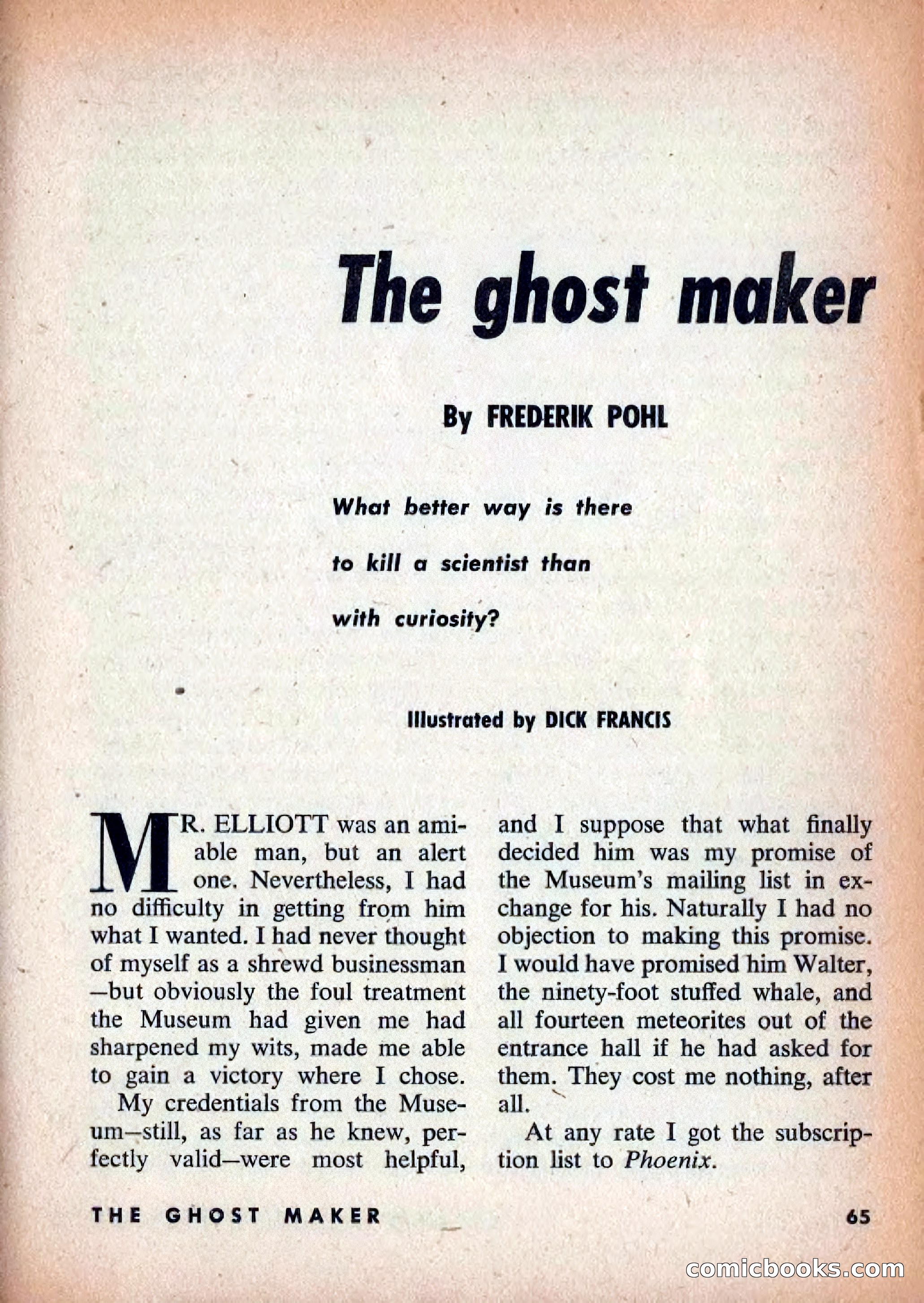 Beyond Fantasy Fiction, Vol. 1, No. 4 — page 68 of 164