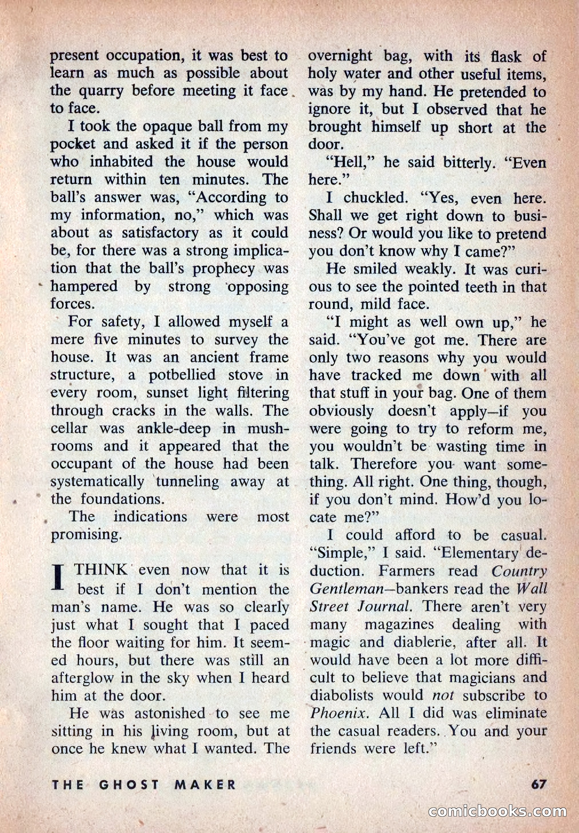 Beyond Fantasy Fiction, Vol. 1, No. 4 — page 70 of 164