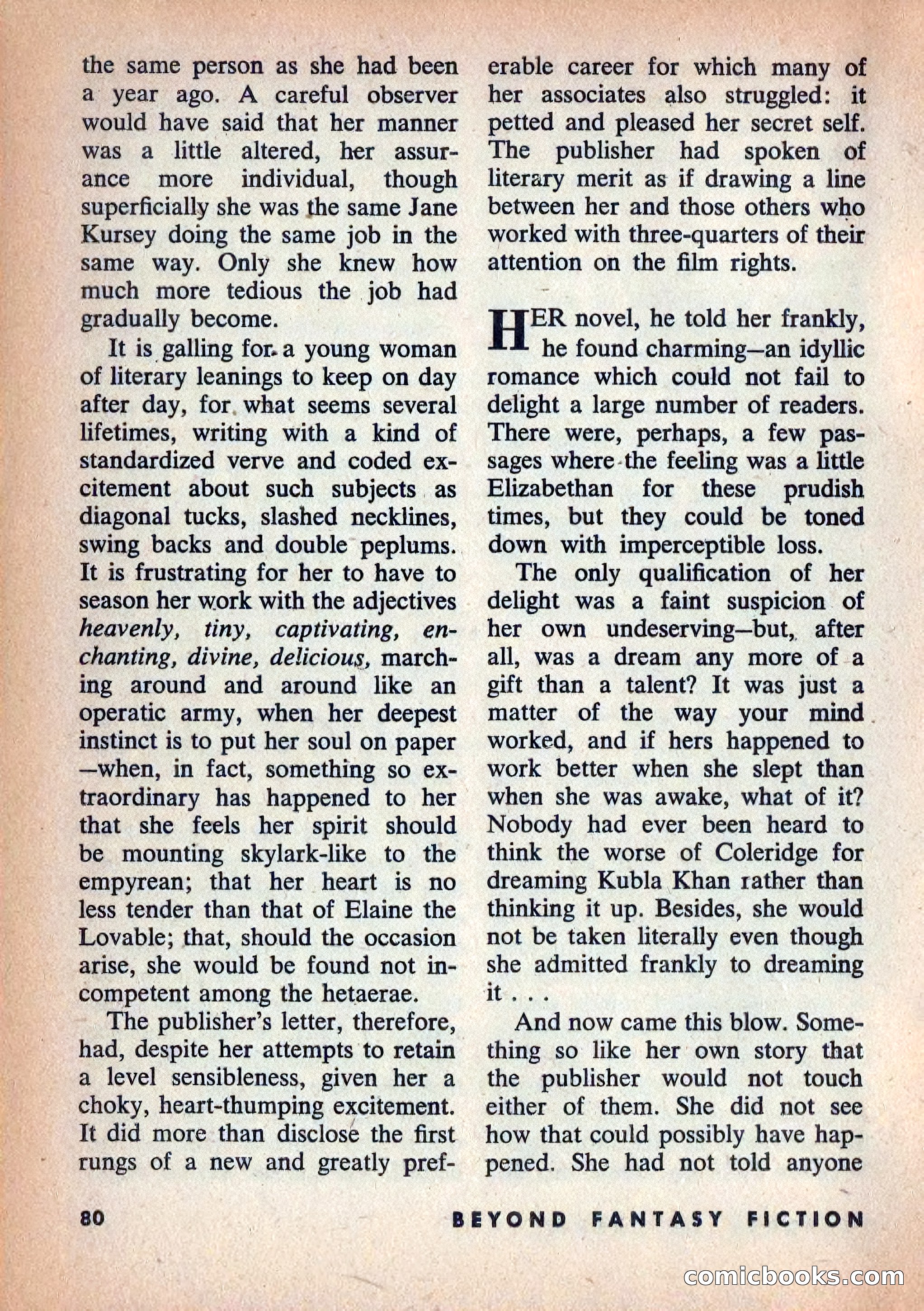 Beyond Fantasy Fiction, Vol. 1, No. 4 — page 83 of 164