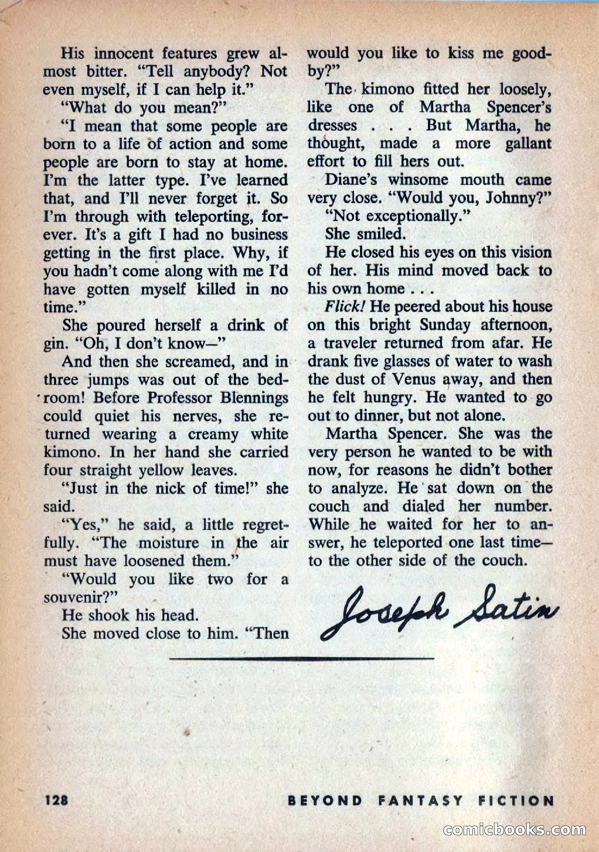 Beyond Fantasy Fiction, Vol. 1, No. 4 — page 131 of 164