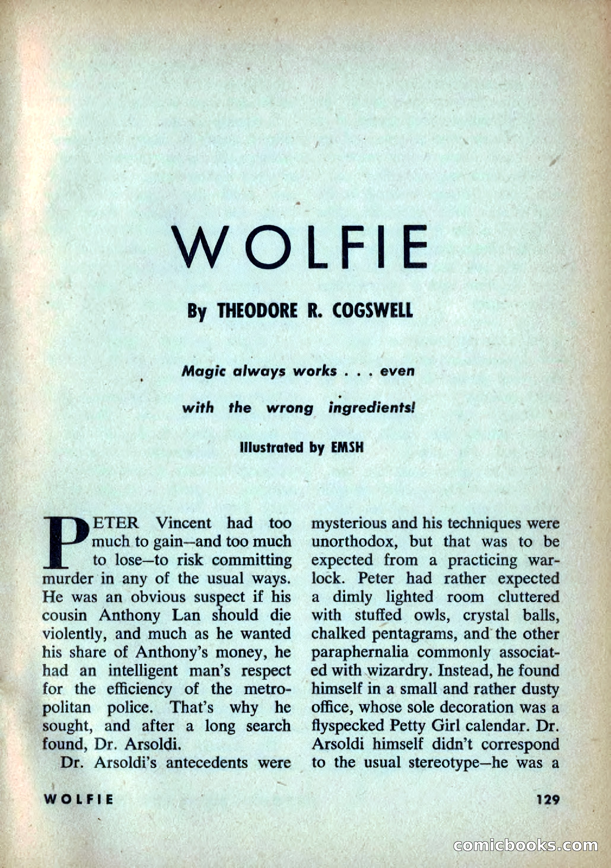 Beyond Fantasy Fiction, Vol. 1, No. 4 — page 132 of 164