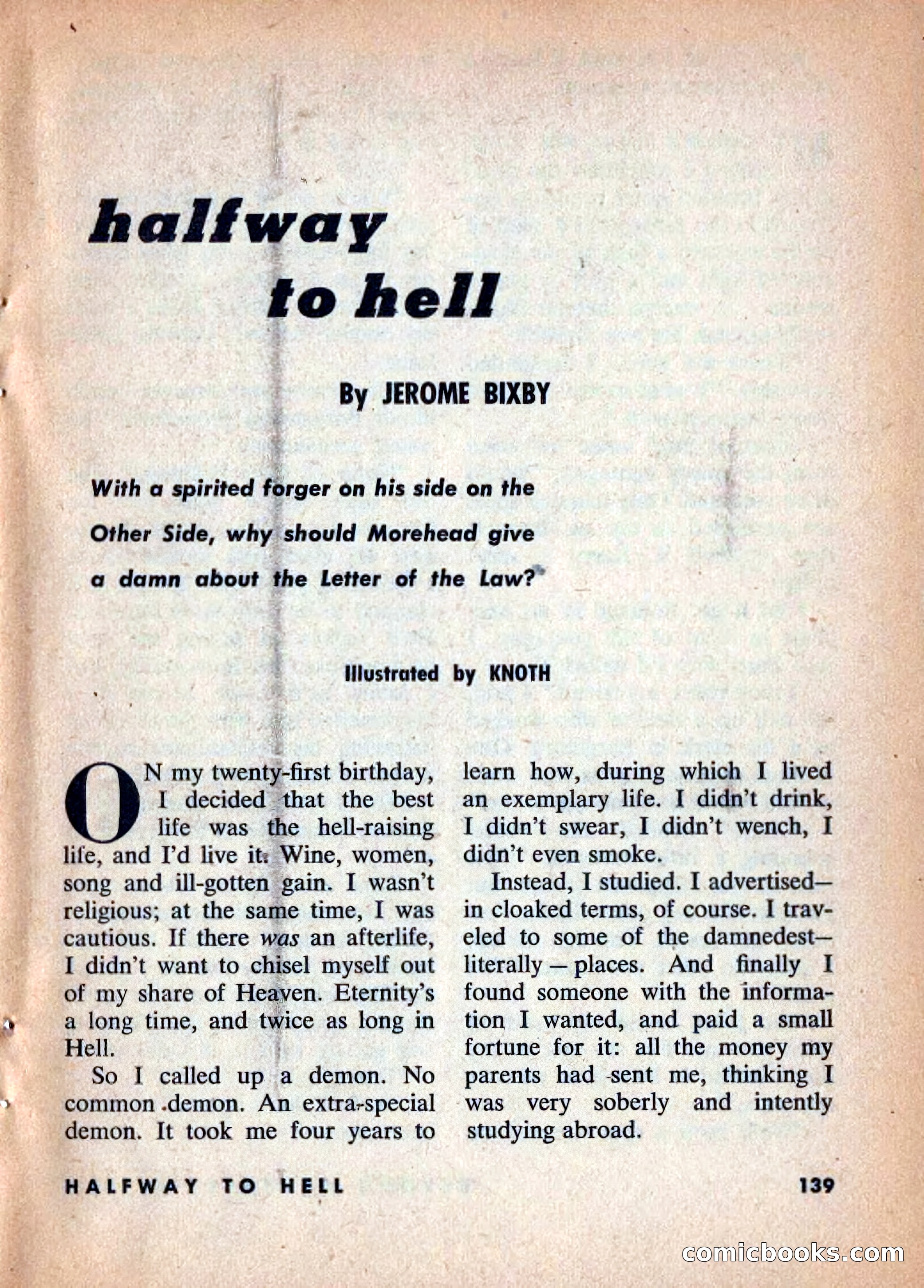Beyond Fantasy Fiction, Vol. 1, No. 4 — page 142 of 164