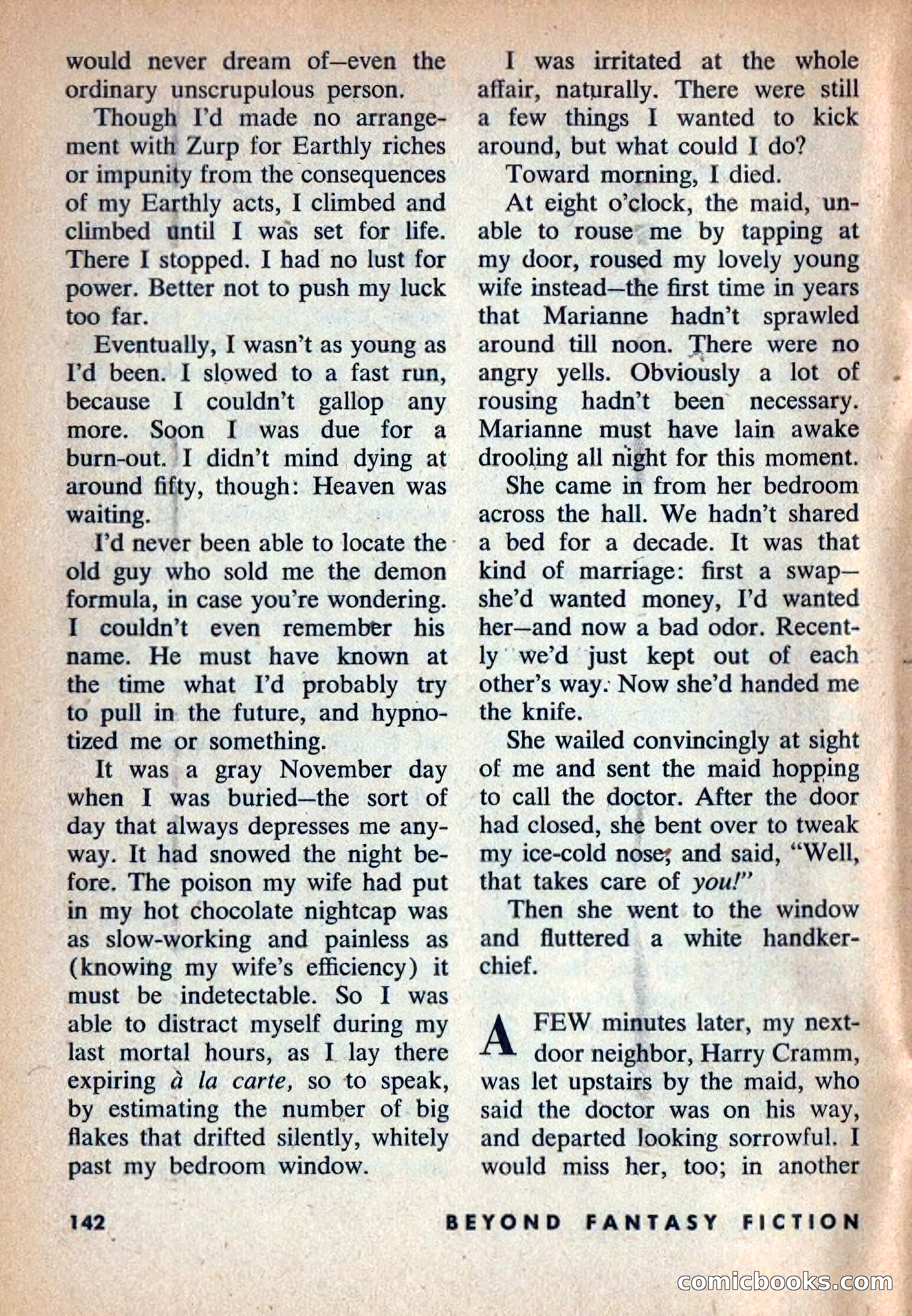 Beyond Fantasy Fiction, Vol. 1, No. 4 — page 145 of 164