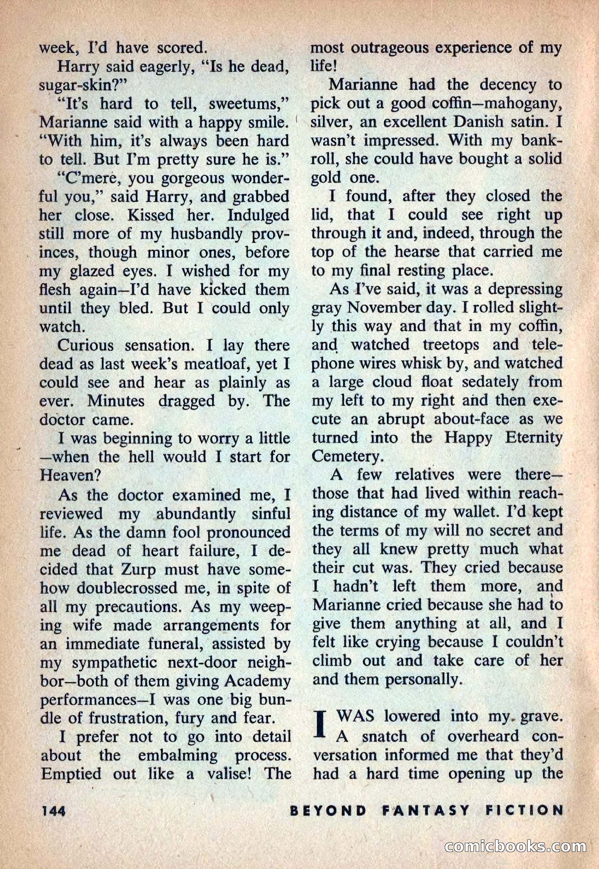 Beyond Fantasy Fiction, Vol. 1, No. 4 — page 147 of 164