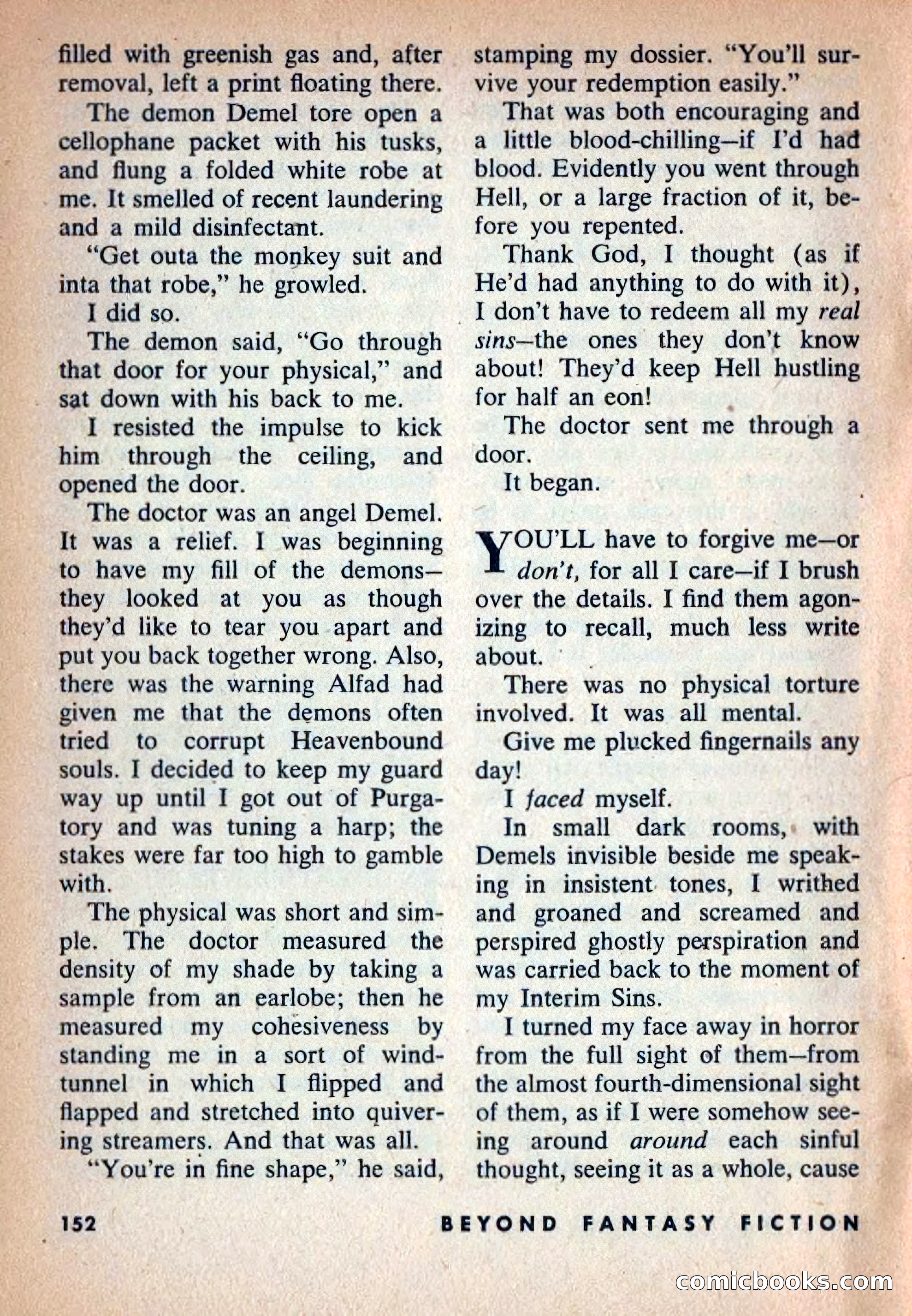 Beyond Fantasy Fiction, Vol. 1, No. 4 — page 155 of 164