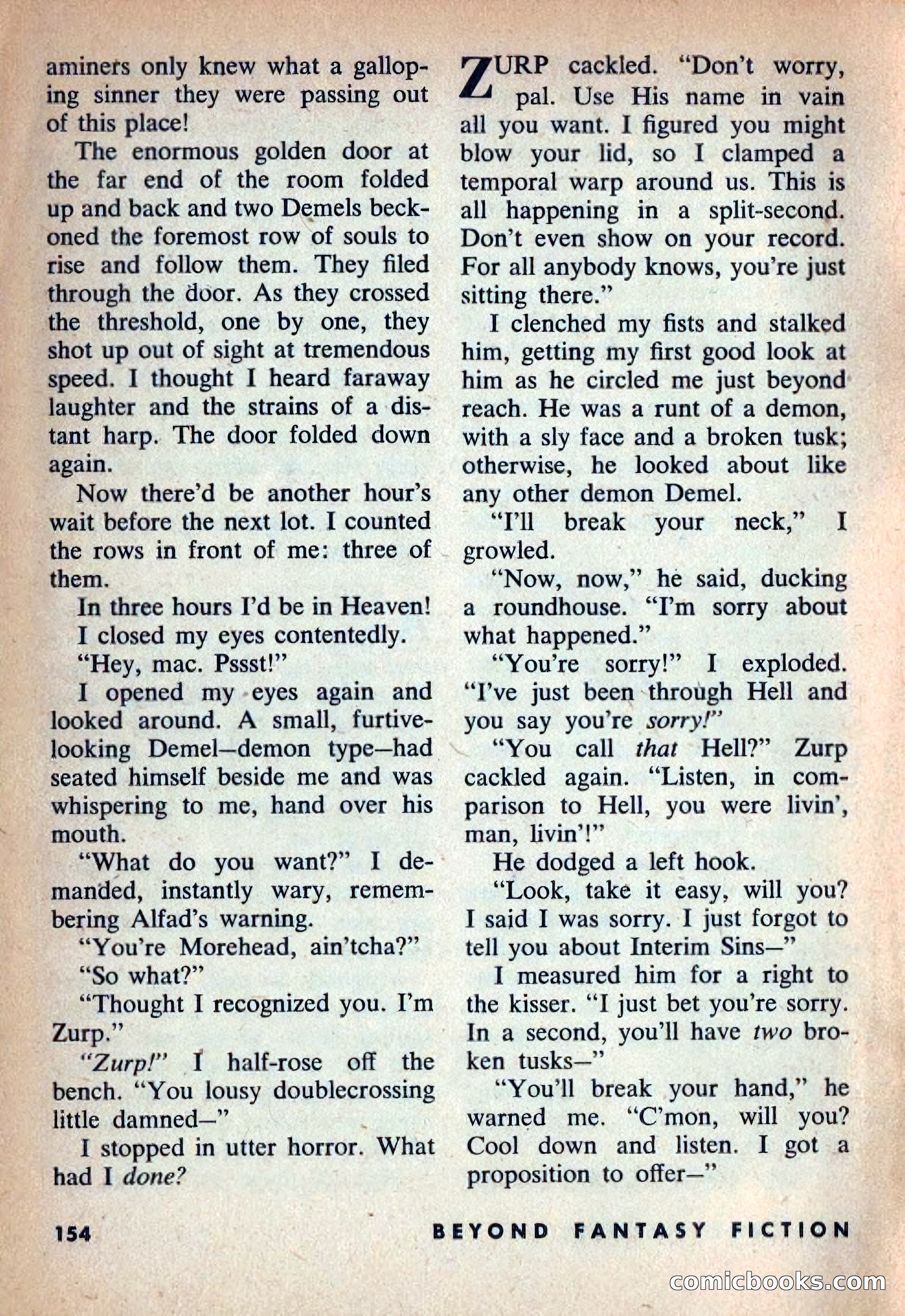 Beyond Fantasy Fiction, Vol. 1, No. 4 — page 157 of 164