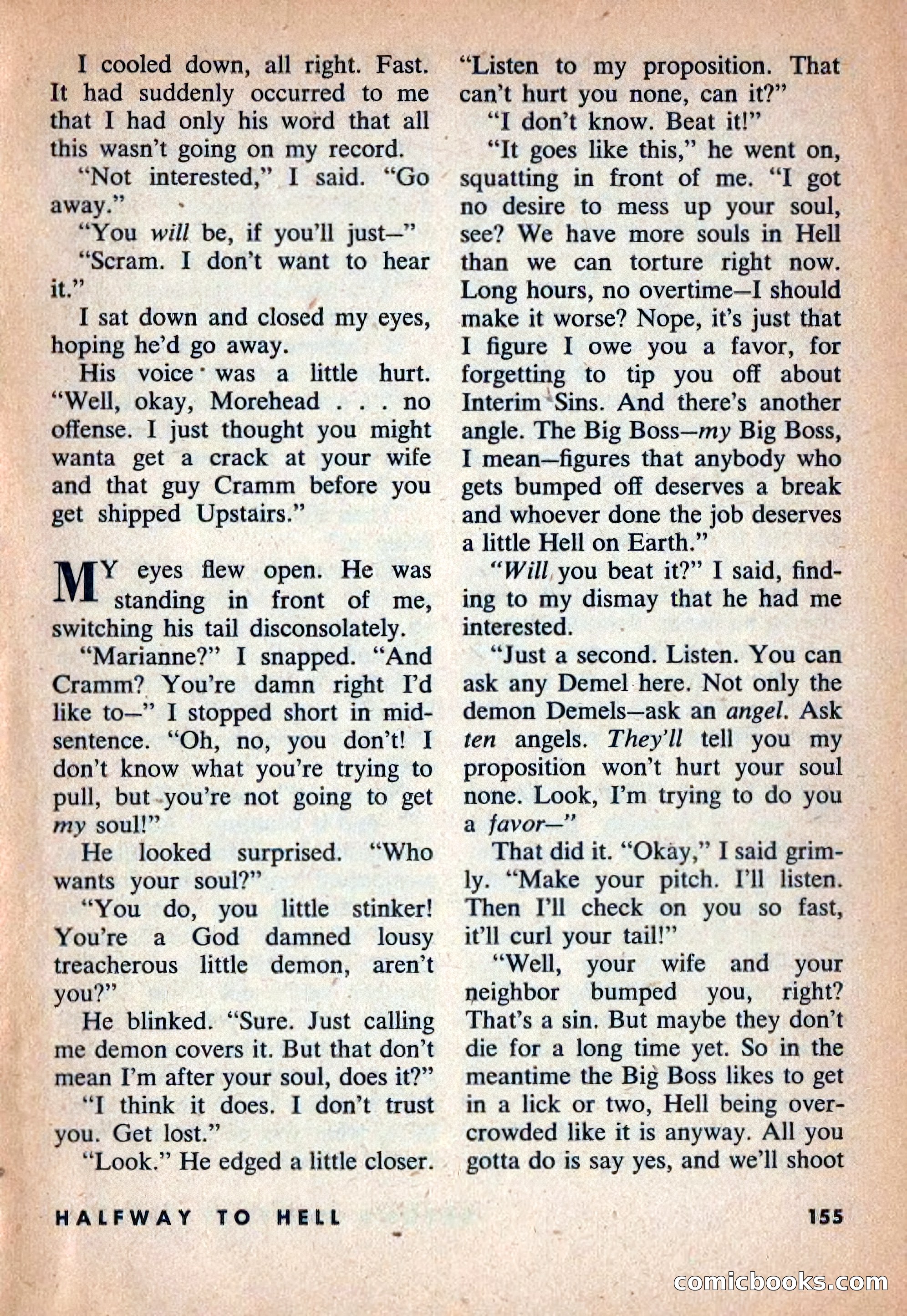 Beyond Fantasy Fiction, Vol. 1, No. 4 — page 158 of 164