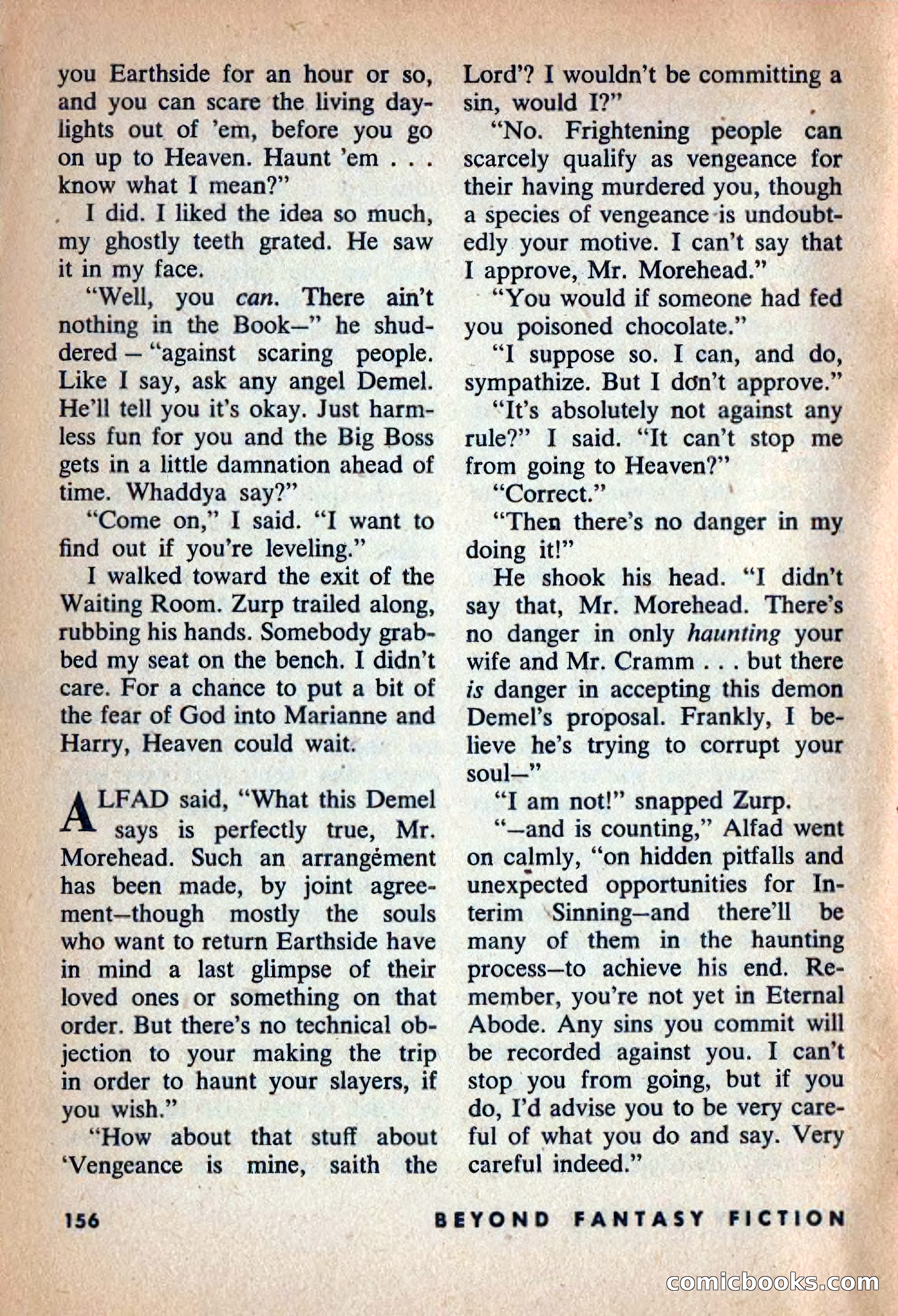 Beyond Fantasy Fiction, Vol. 1, No. 4 — page 159 of 164