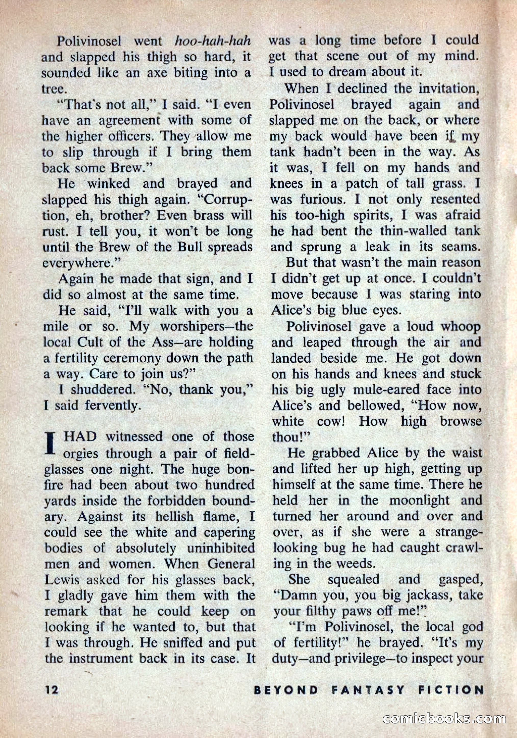 Beyond Fantasy Fiction, Volume 1, Number 5 — page 15 of 164