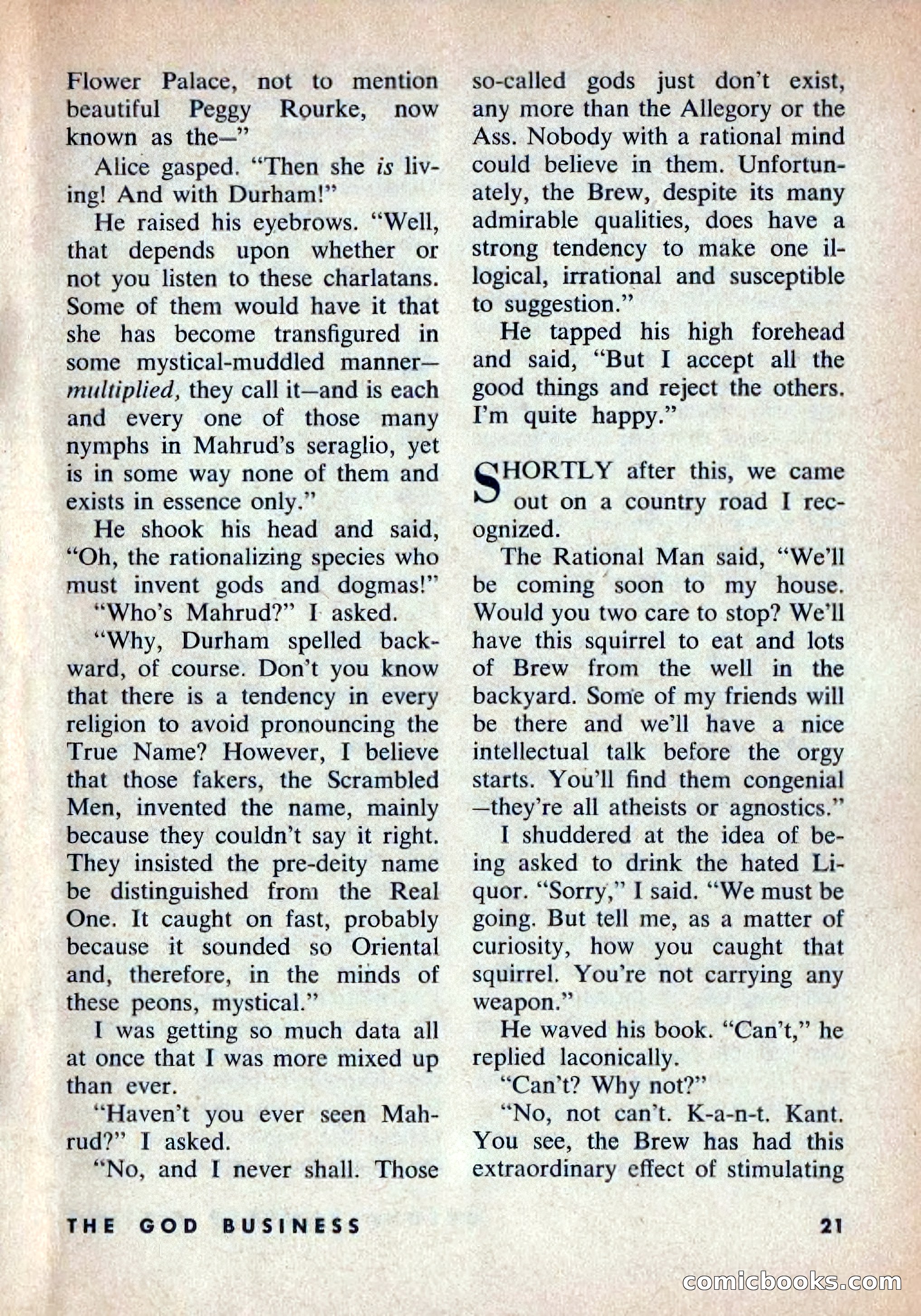 Beyond Fantasy Fiction, Volume 1, Number 5 — page 24 of 164