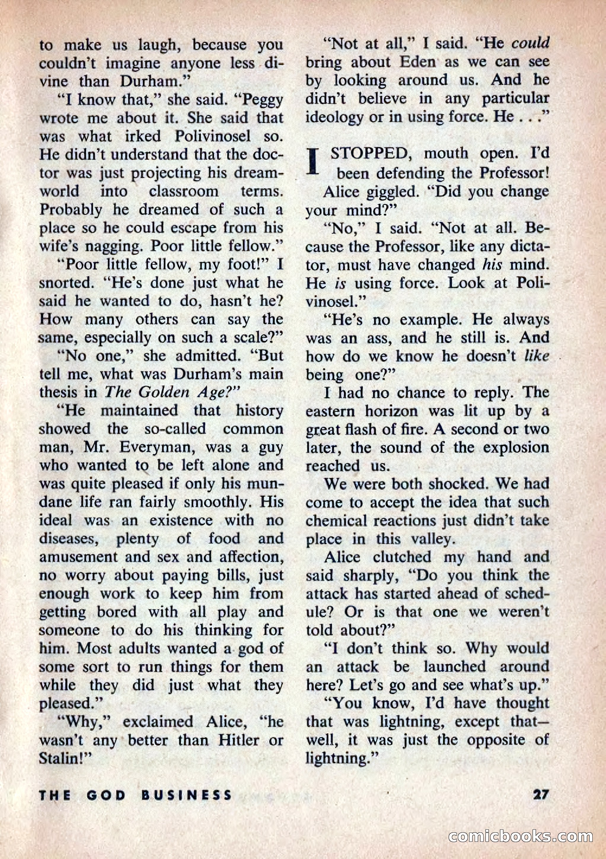 Beyond Fantasy Fiction, Volume 1, Number 5 — page 30 of 164