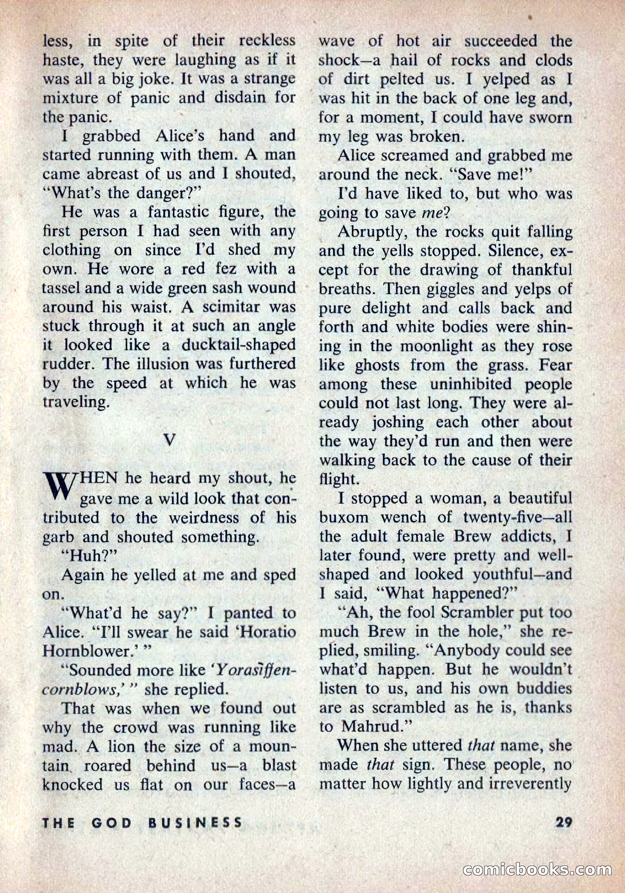 Beyond Fantasy Fiction, Volume 1, Number 5 — page 32 of 164