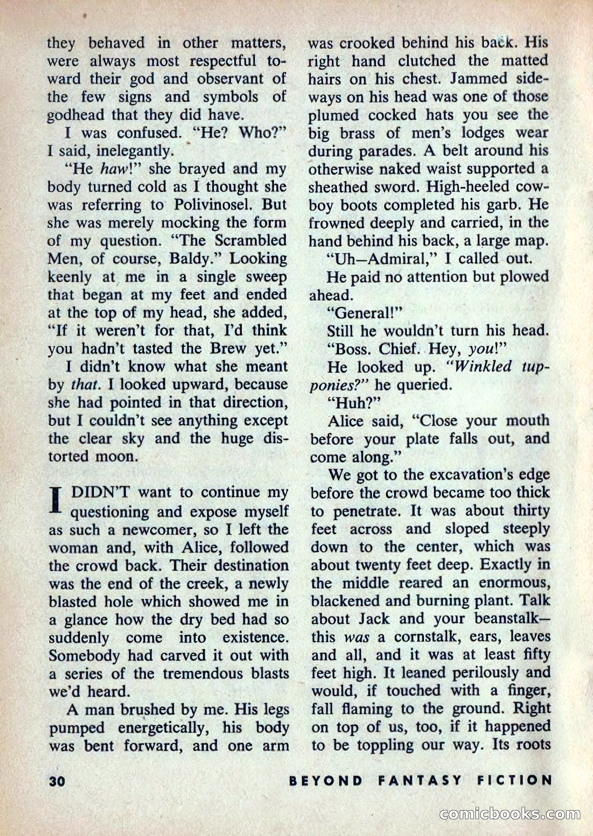 Beyond Fantasy Fiction, Volume 1, Number 5 — page 33 of 164