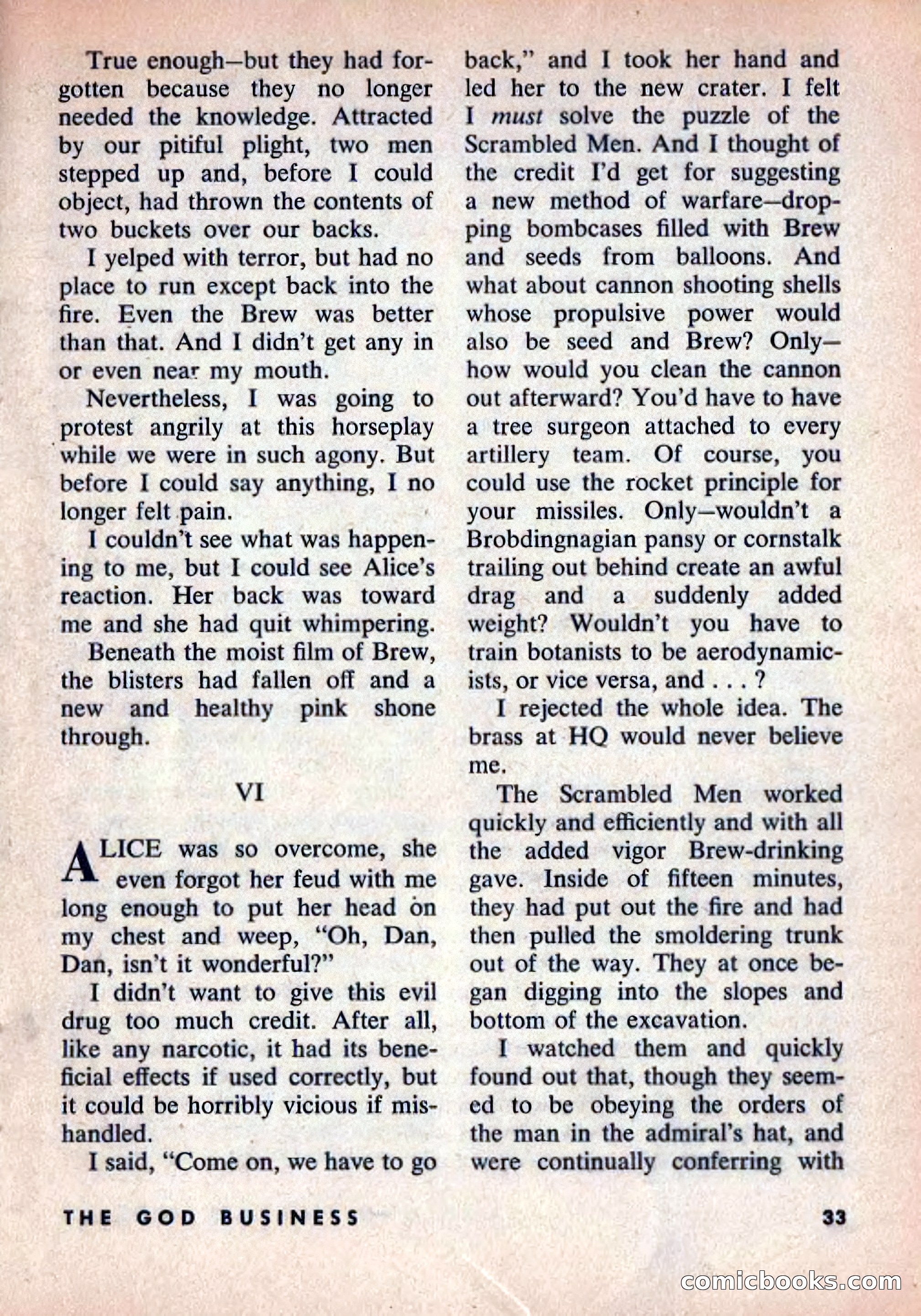 Beyond Fantasy Fiction, Volume 1, Number 5 — page 36 of 164