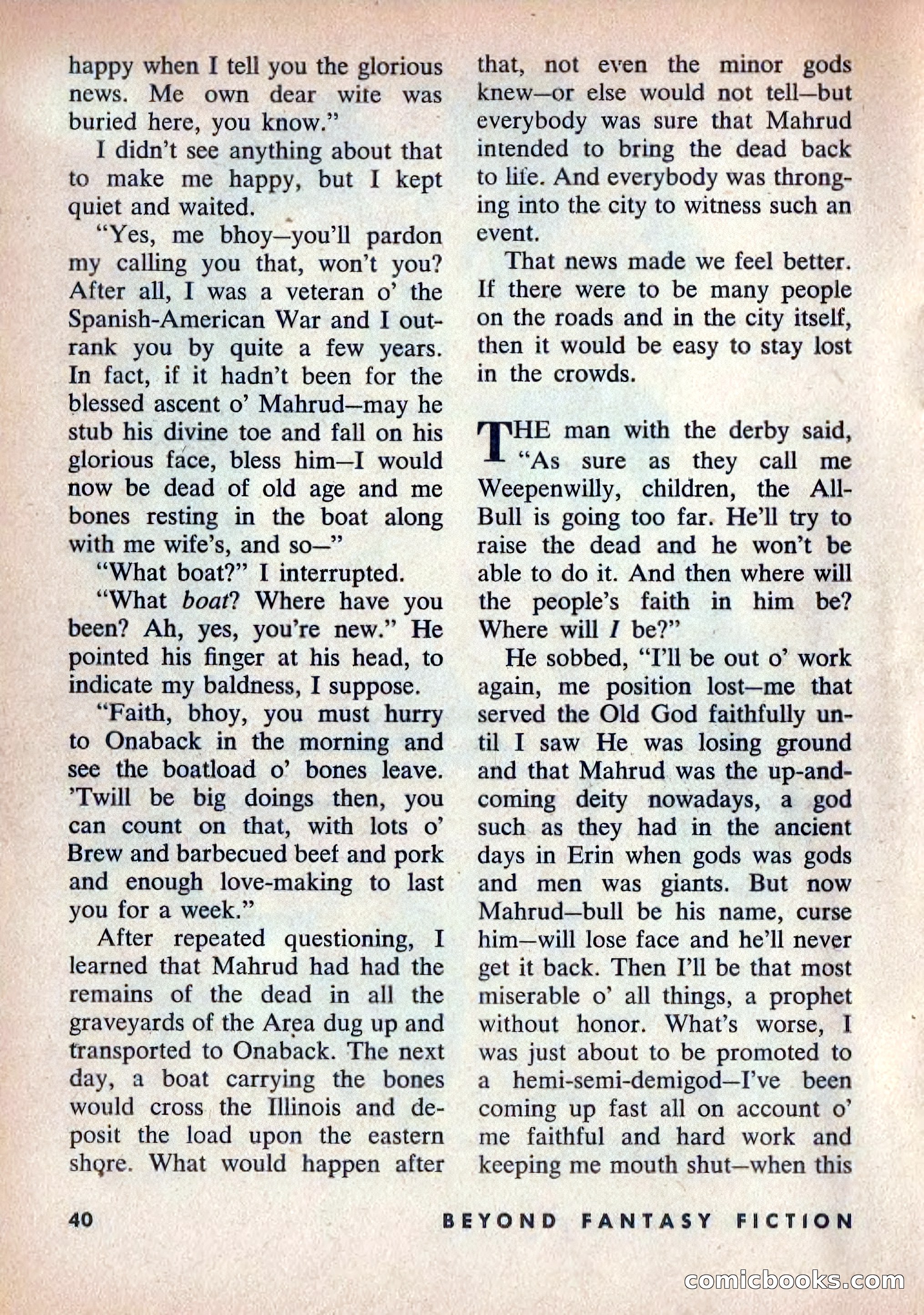 Beyond Fantasy Fiction, Volume 1, Number 5 — page 43 of 164