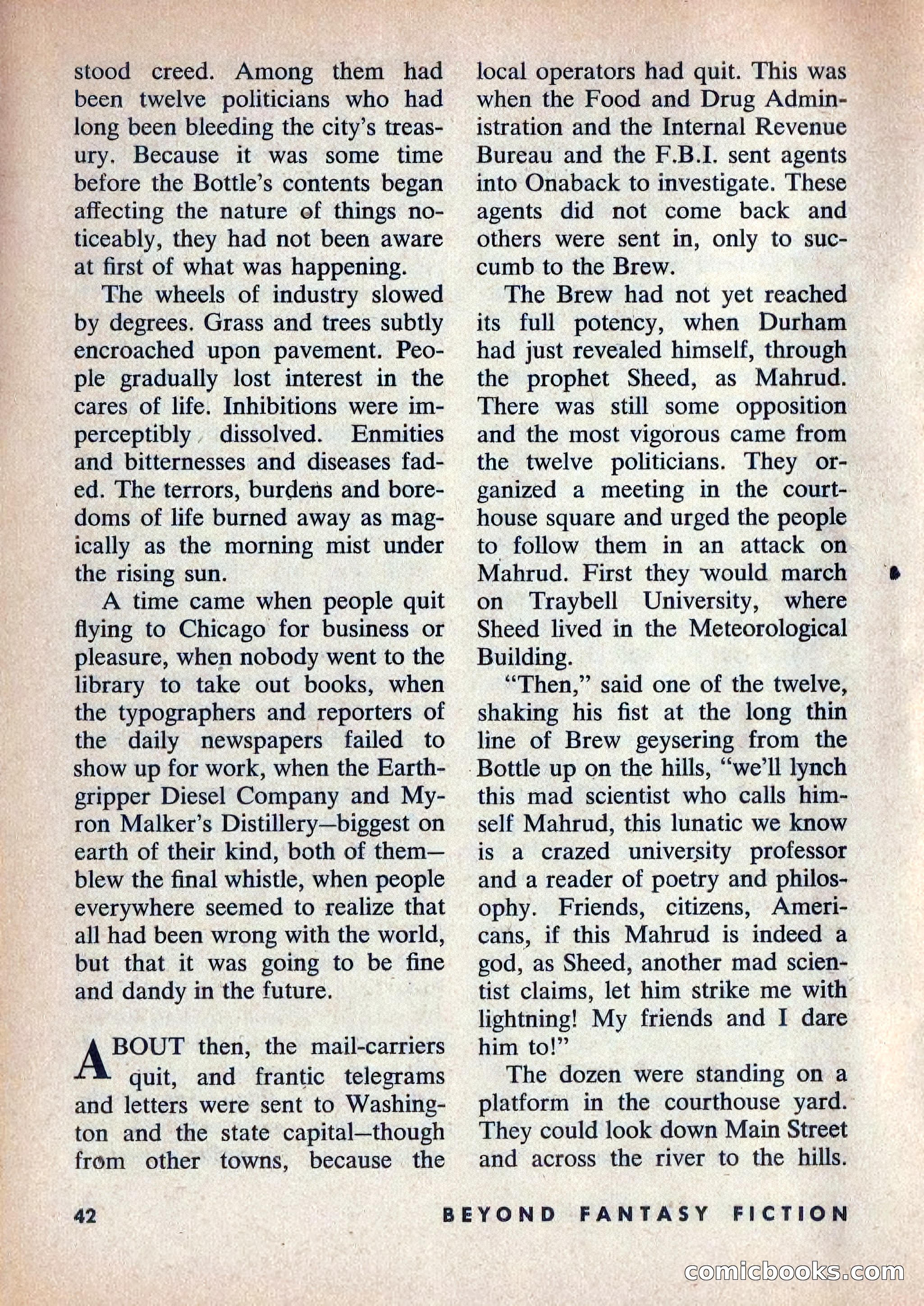 Beyond Fantasy Fiction, Volume 1, Number 5 — page 45 of 164