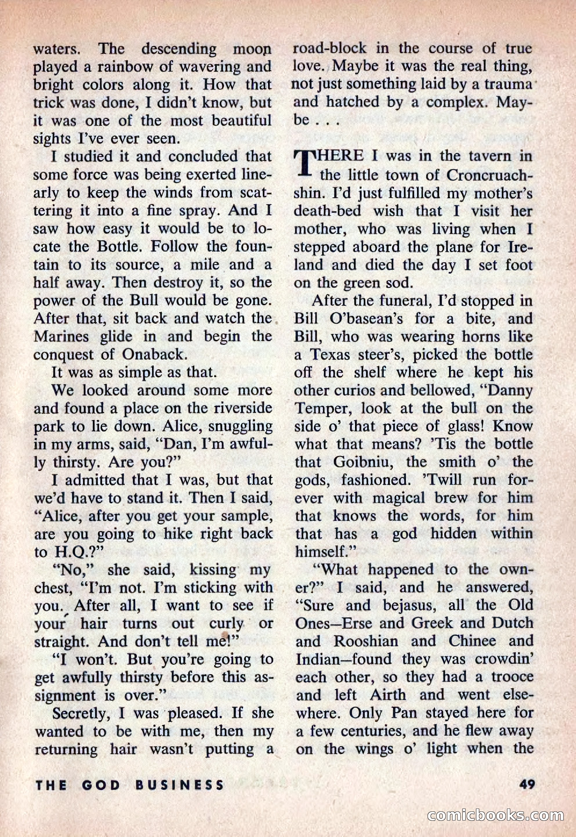 Beyond Fantasy Fiction, Volume 1, Number 5 — page 52 of 164