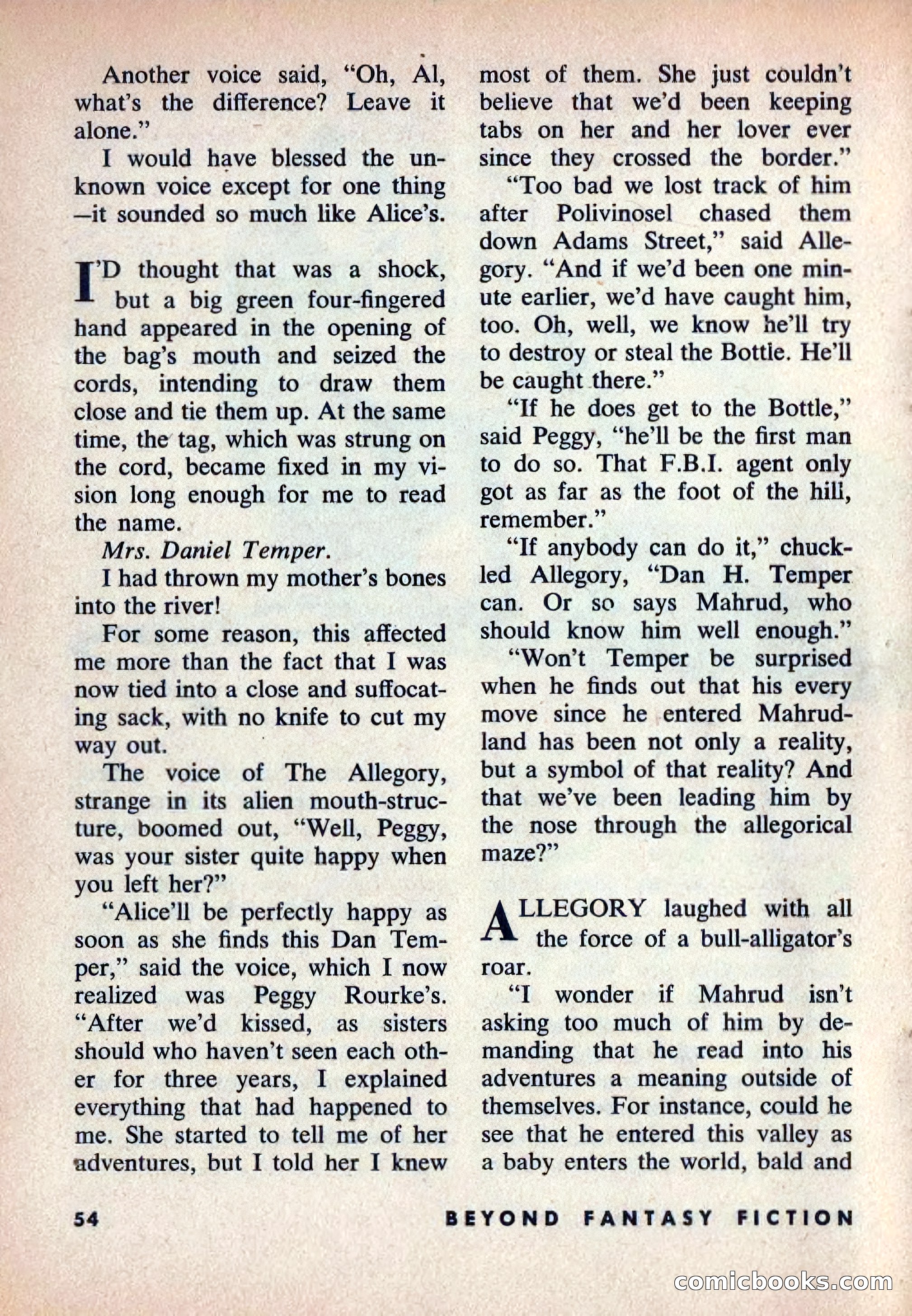 Beyond Fantasy Fiction, Volume 1, Number 5 — page 57 of 164