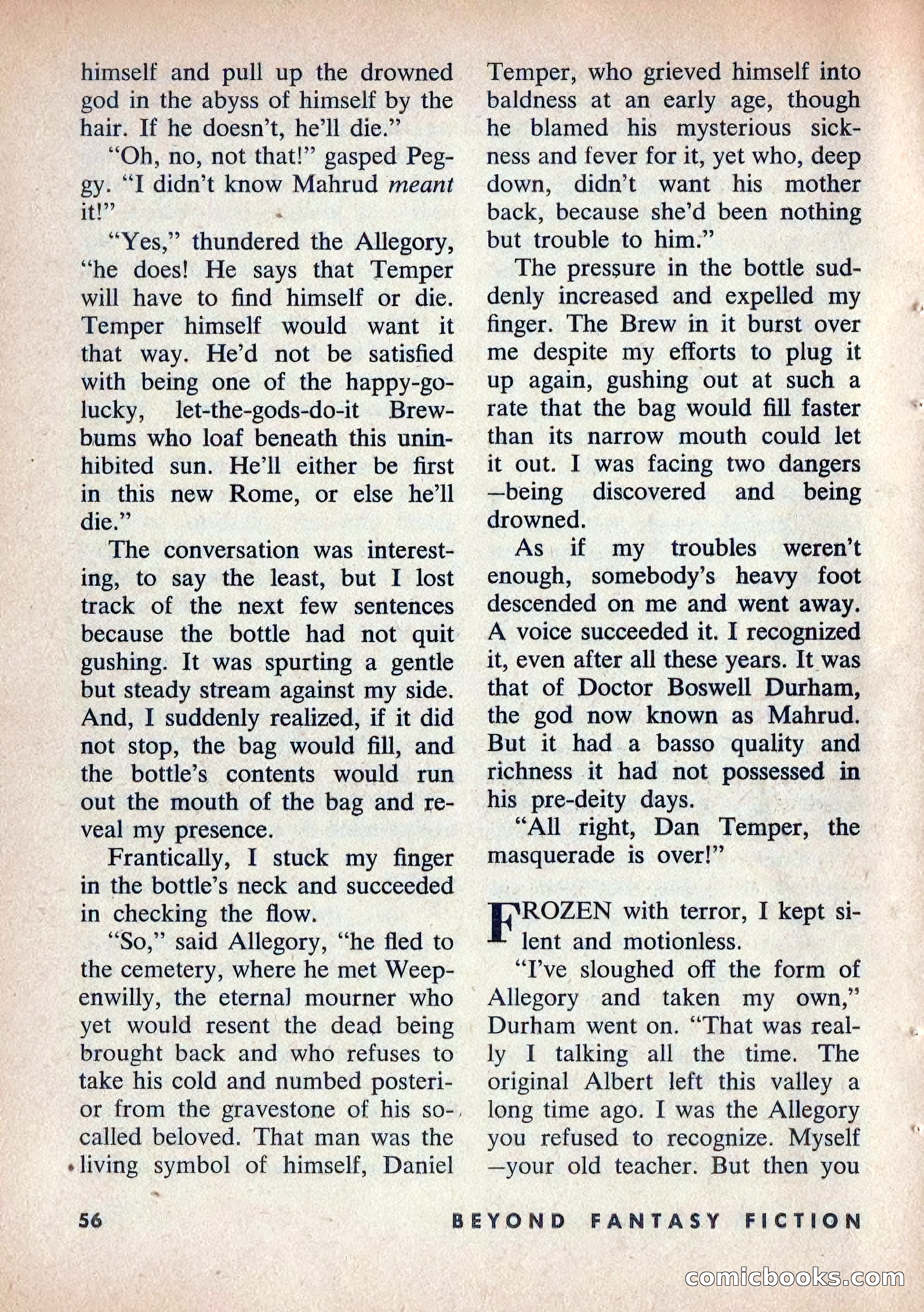 Beyond Fantasy Fiction, Volume 1, Number 5 — page 59 of 164