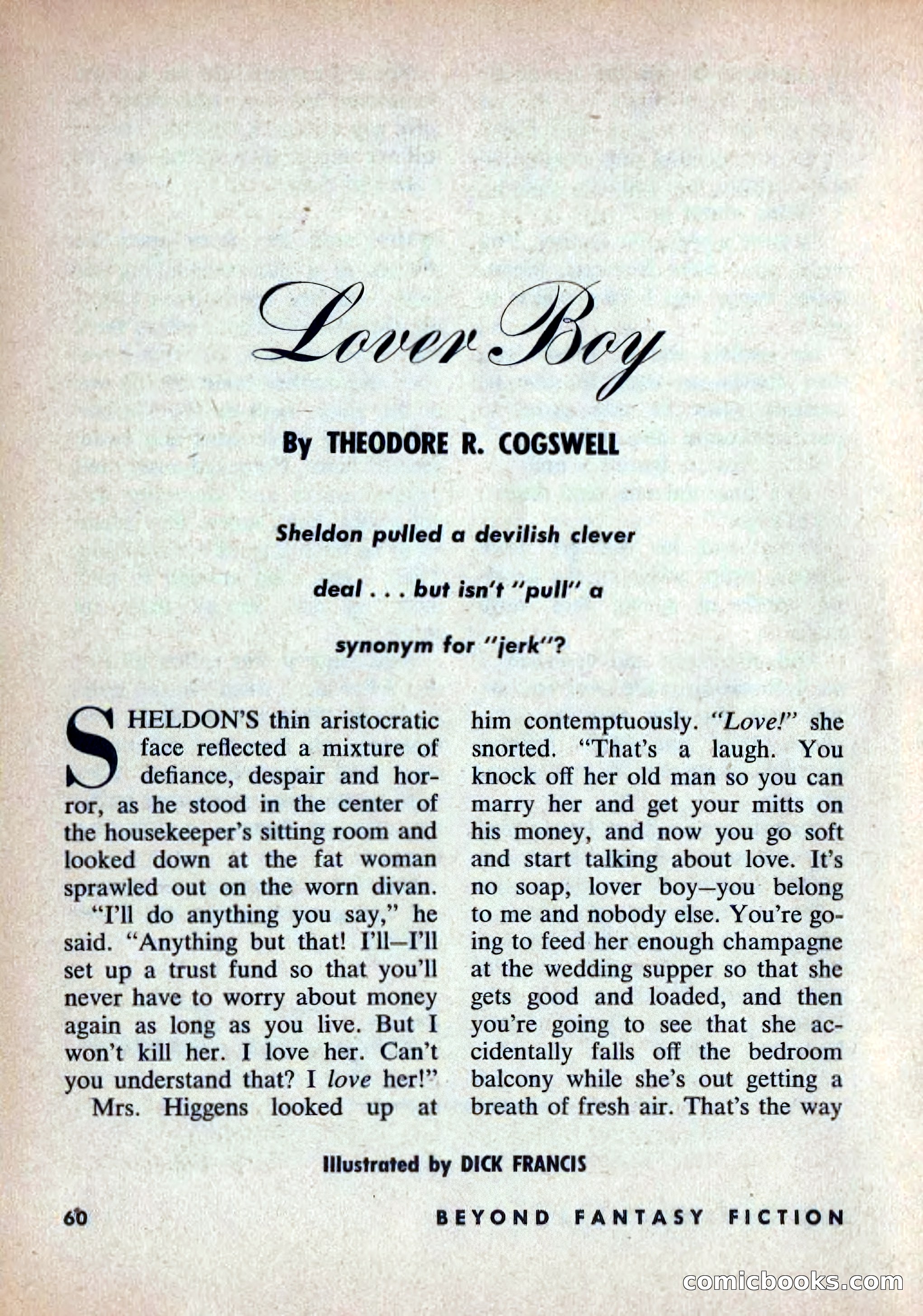 Beyond Fantasy Fiction, Volume 1, Number 5 — page 63 of 164