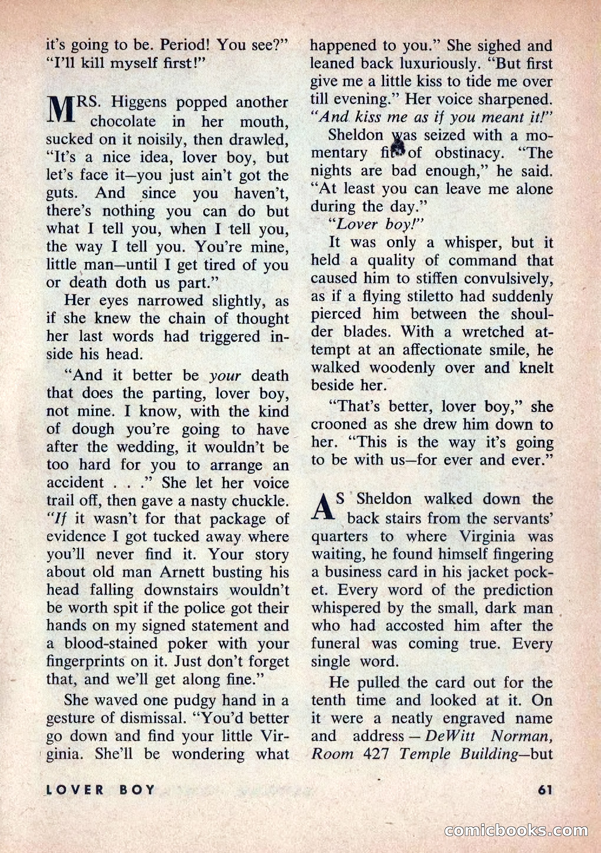 Beyond Fantasy Fiction, Volume 1, Number 5 — page 64 of 164
