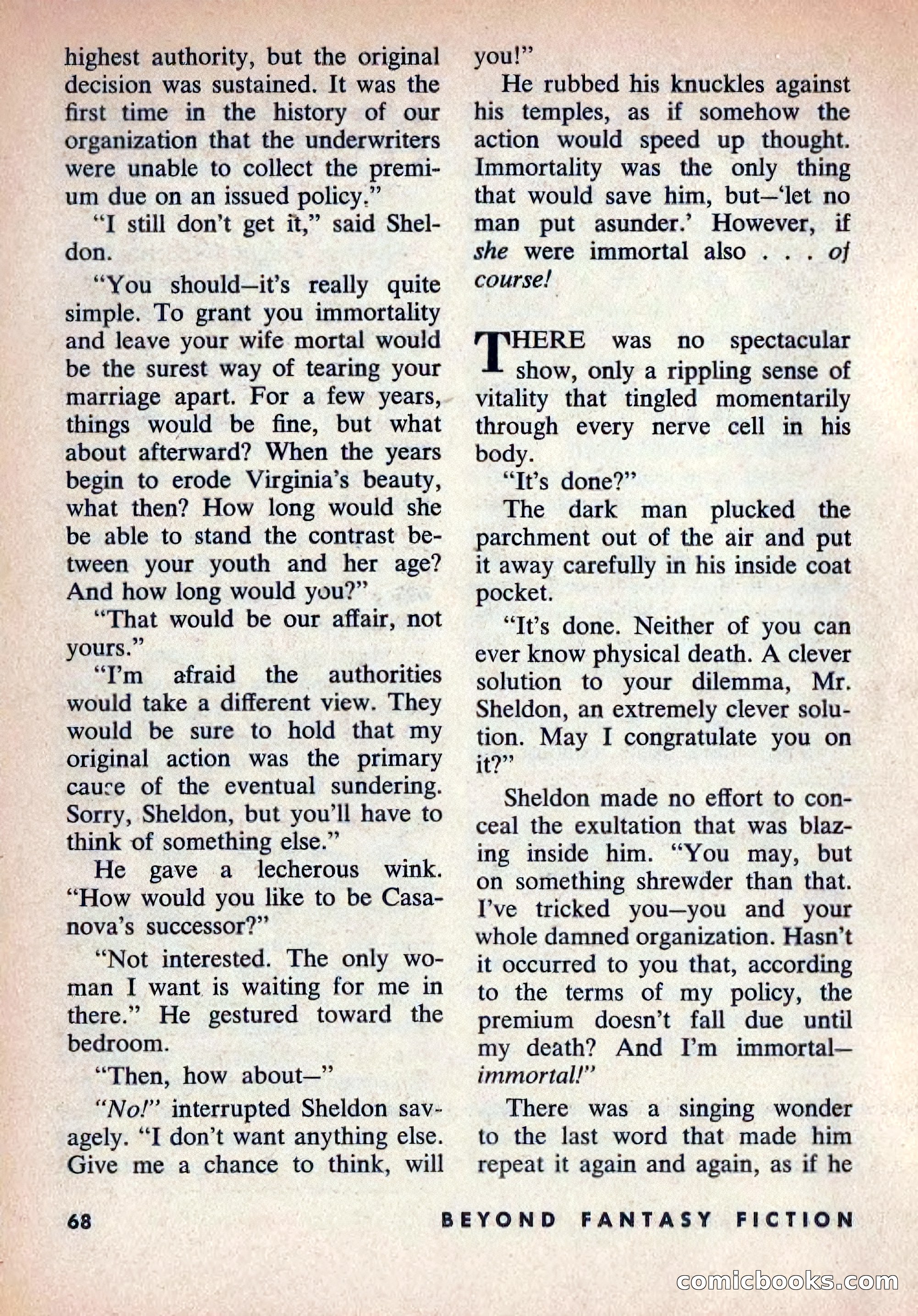 Beyond Fantasy Fiction, Volume 1, Number 5 — page 71 of 164