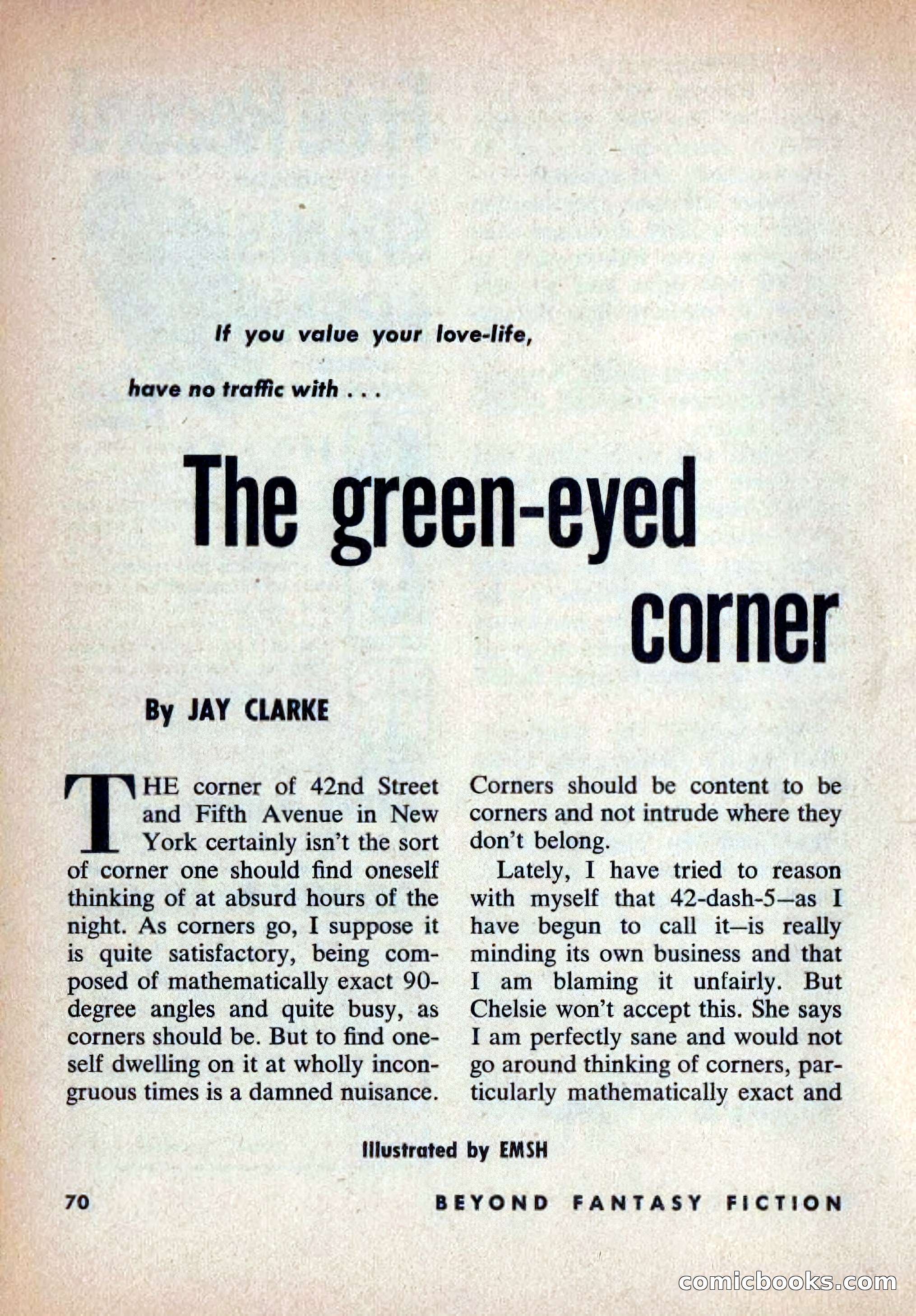 Beyond Fantasy Fiction, Volume 1, Number 5 — page 73 of 164