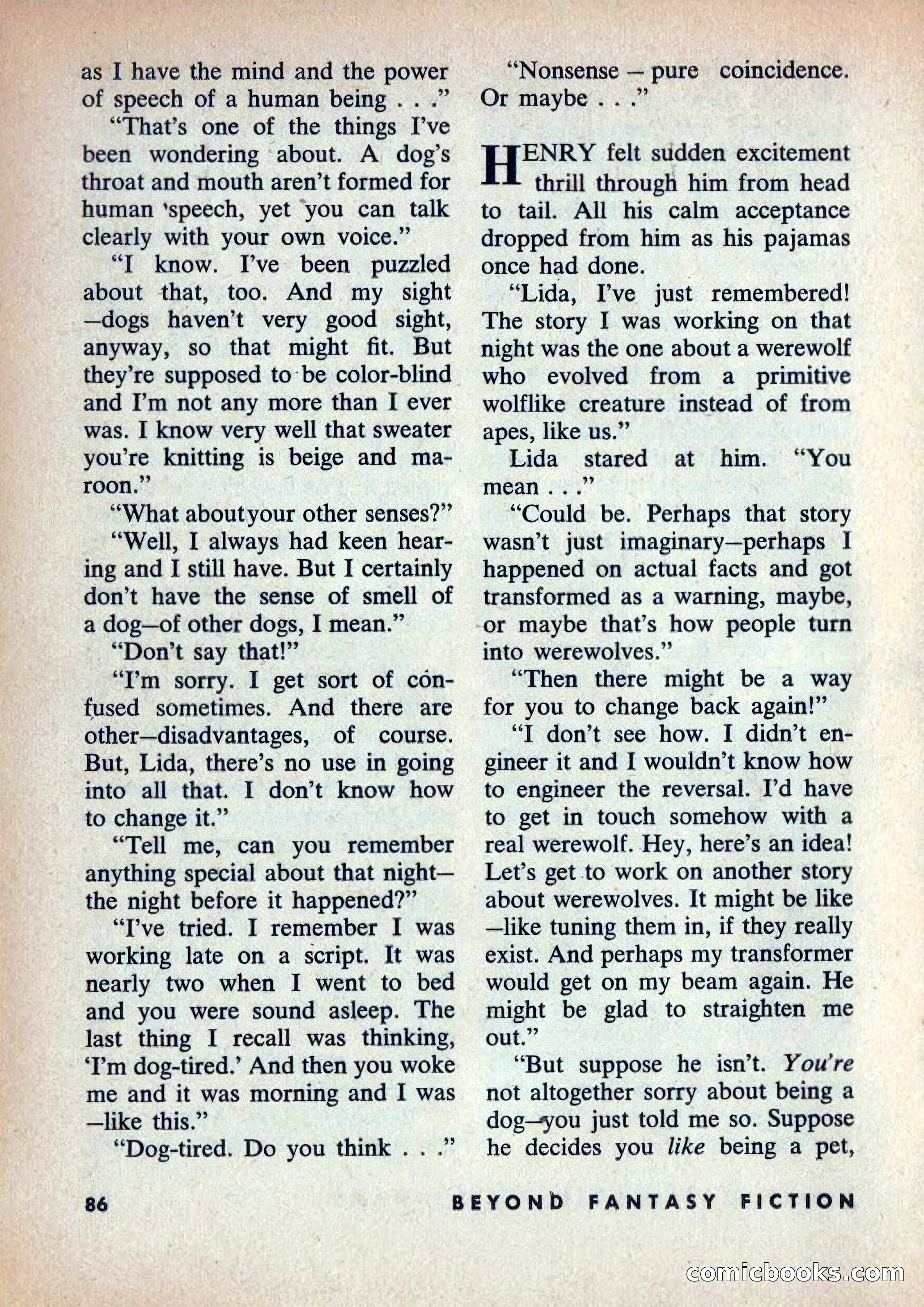 Beyond Fantasy Fiction, Volume 1, Number 5 — page 89 of 164