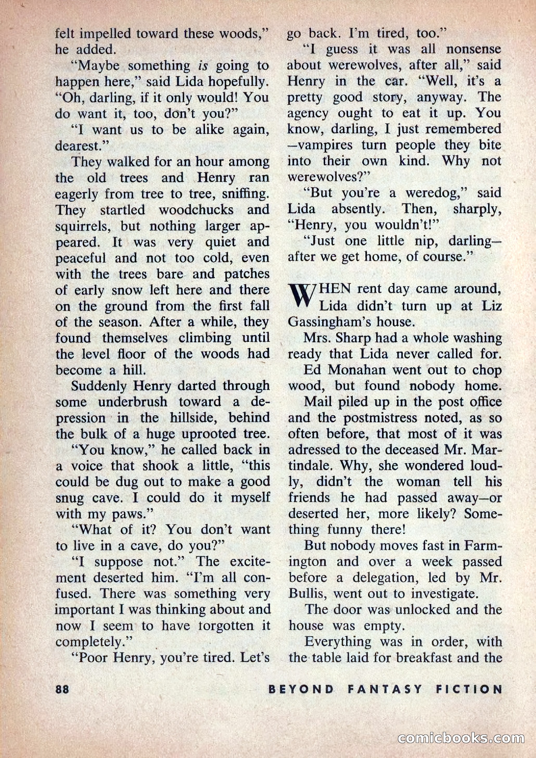 Beyond Fantasy Fiction, Volume 1, Number 5 — page 91 of 164