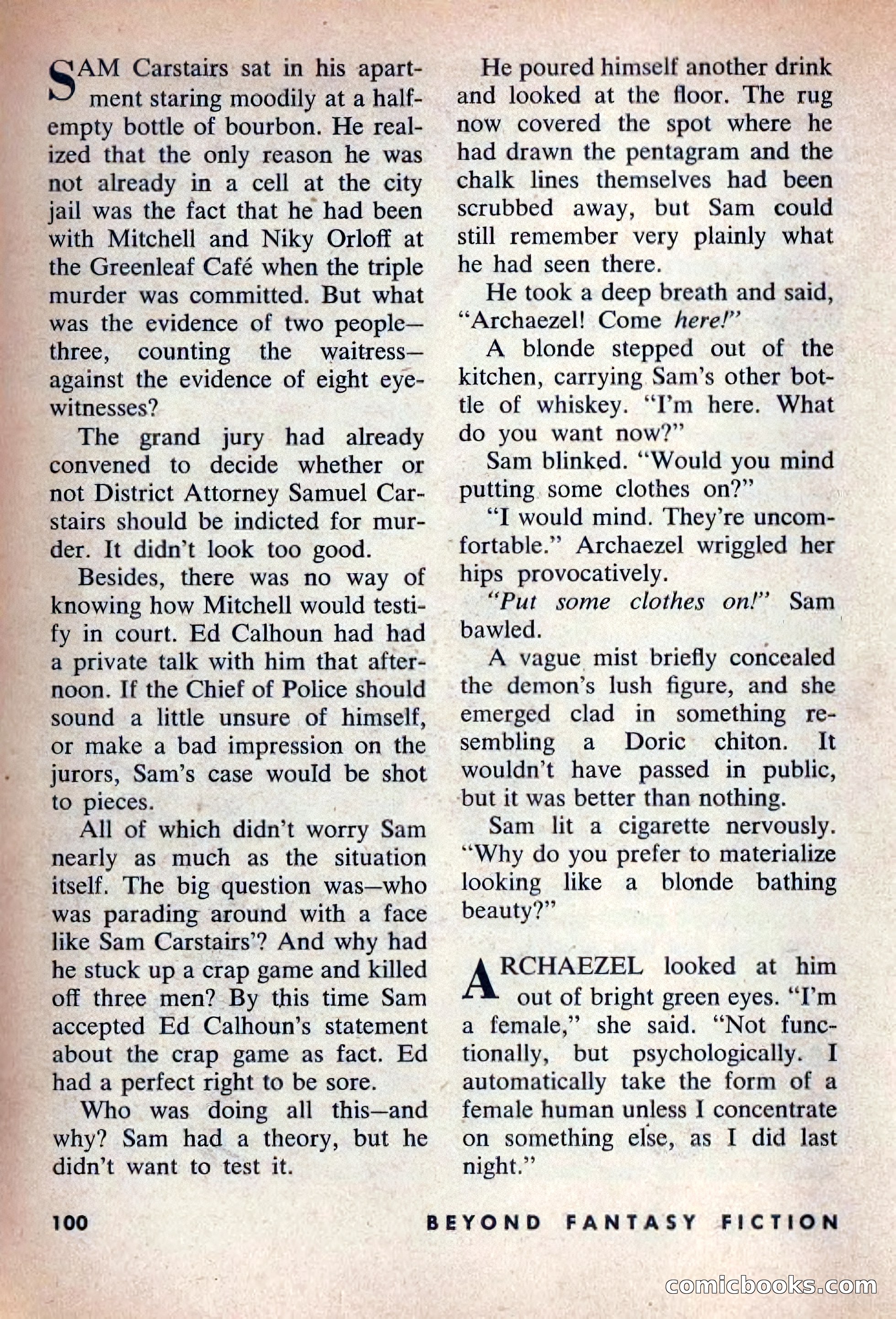Beyond Fantasy Fiction, Volume 1, Number 5 — page 103 of 164