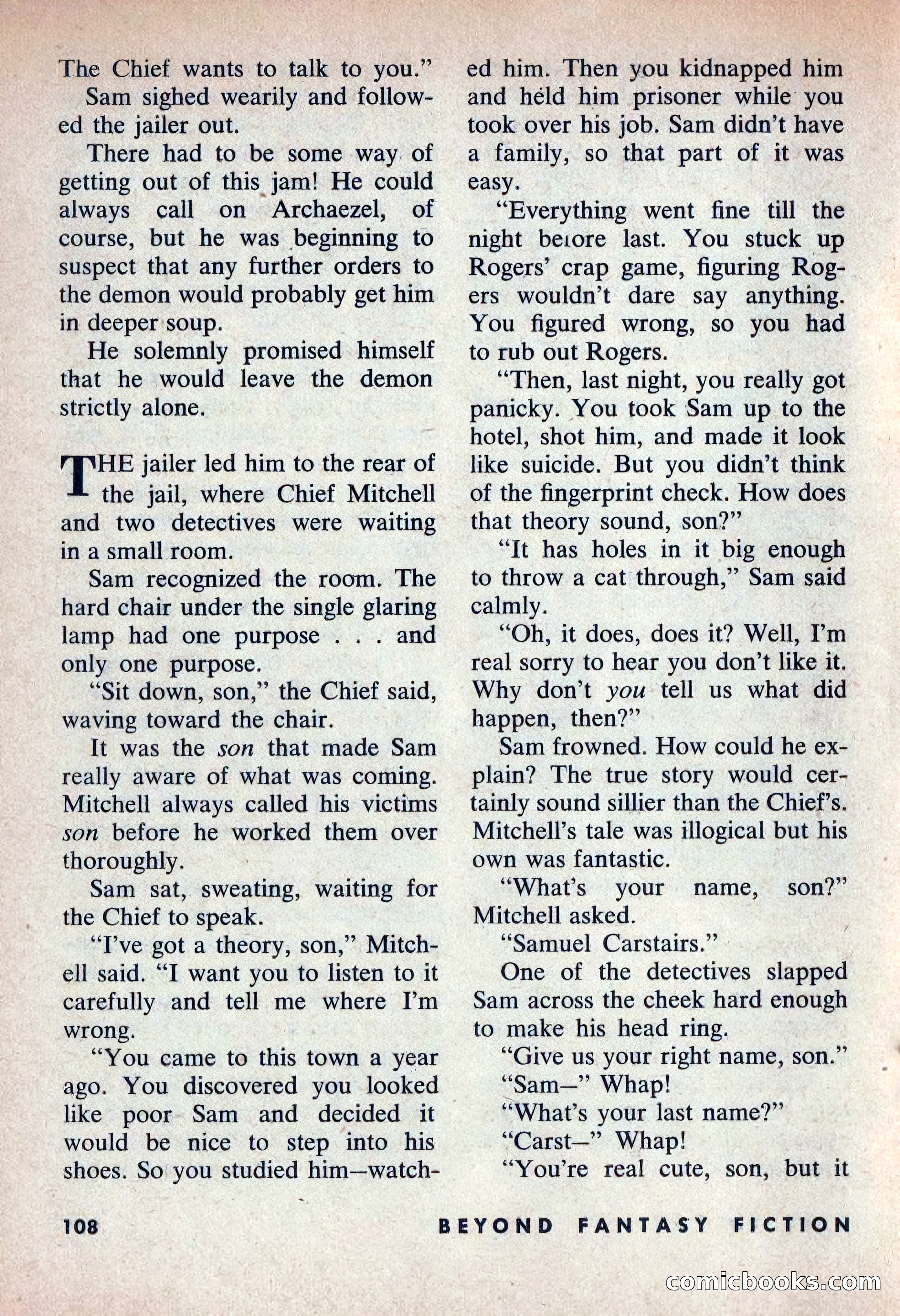 Beyond Fantasy Fiction, Volume 1, Number 5 — page 111 of 164