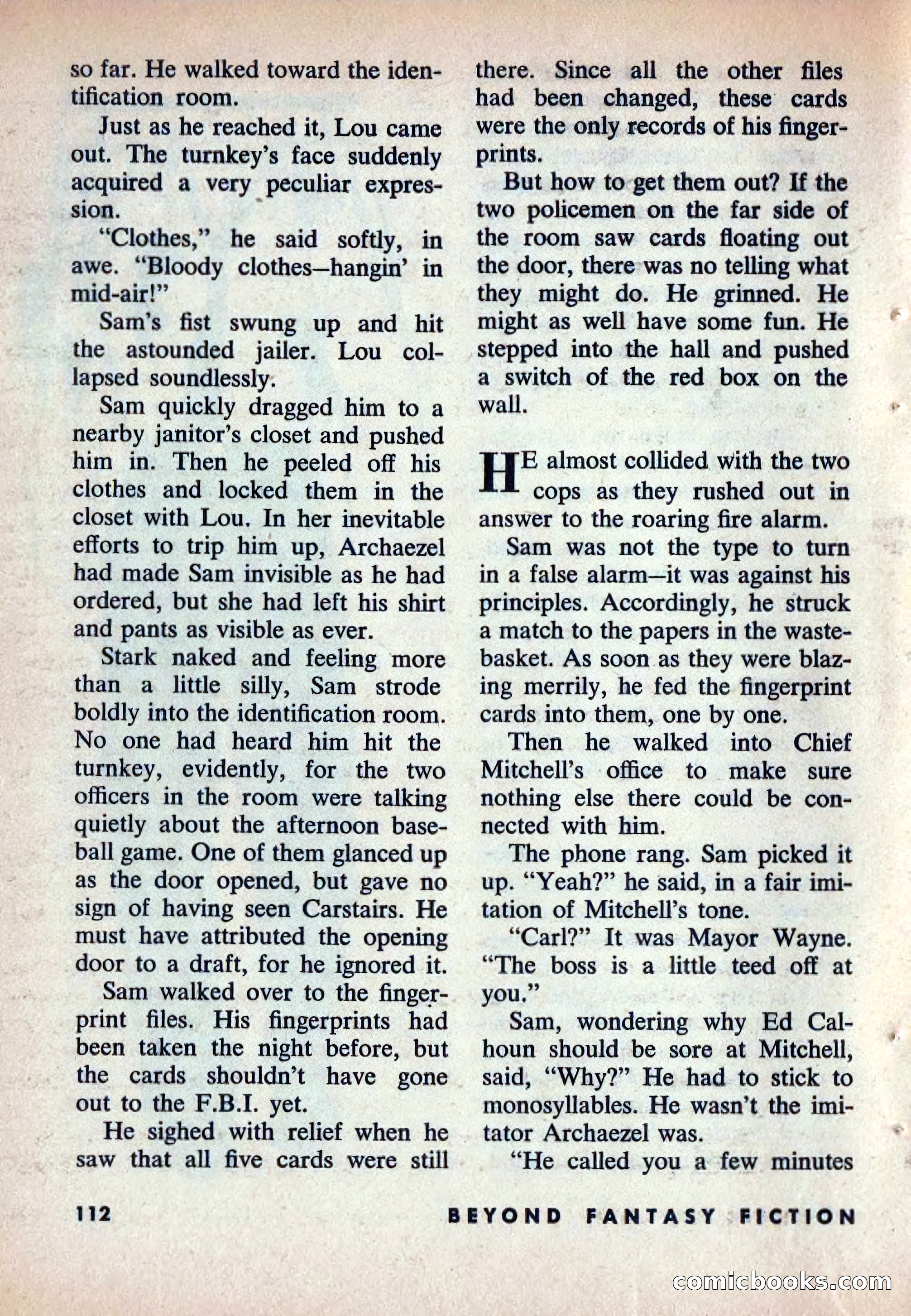 Beyond Fantasy Fiction, Volume 1, Number 5 — page 115 of 164