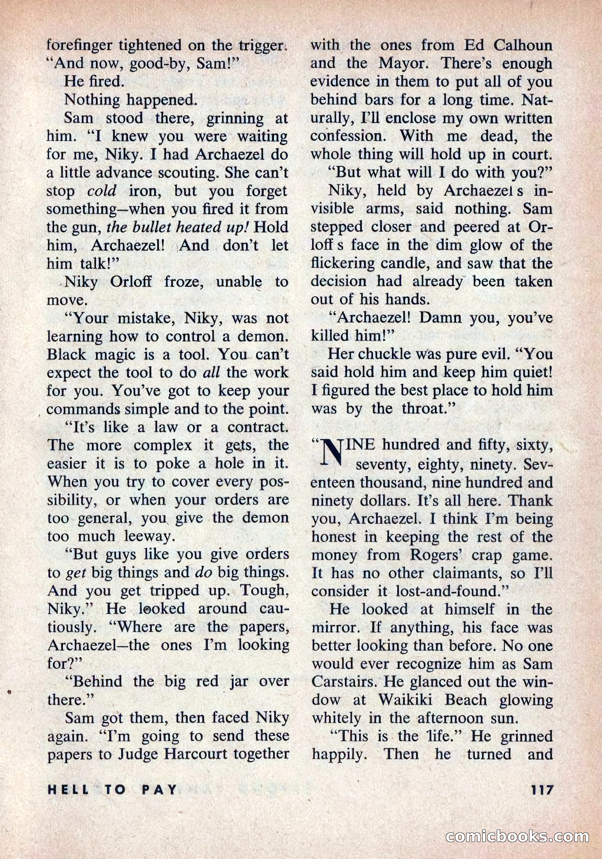 Beyond Fantasy Fiction, Volume 1, Number 5 — page 120 of 164