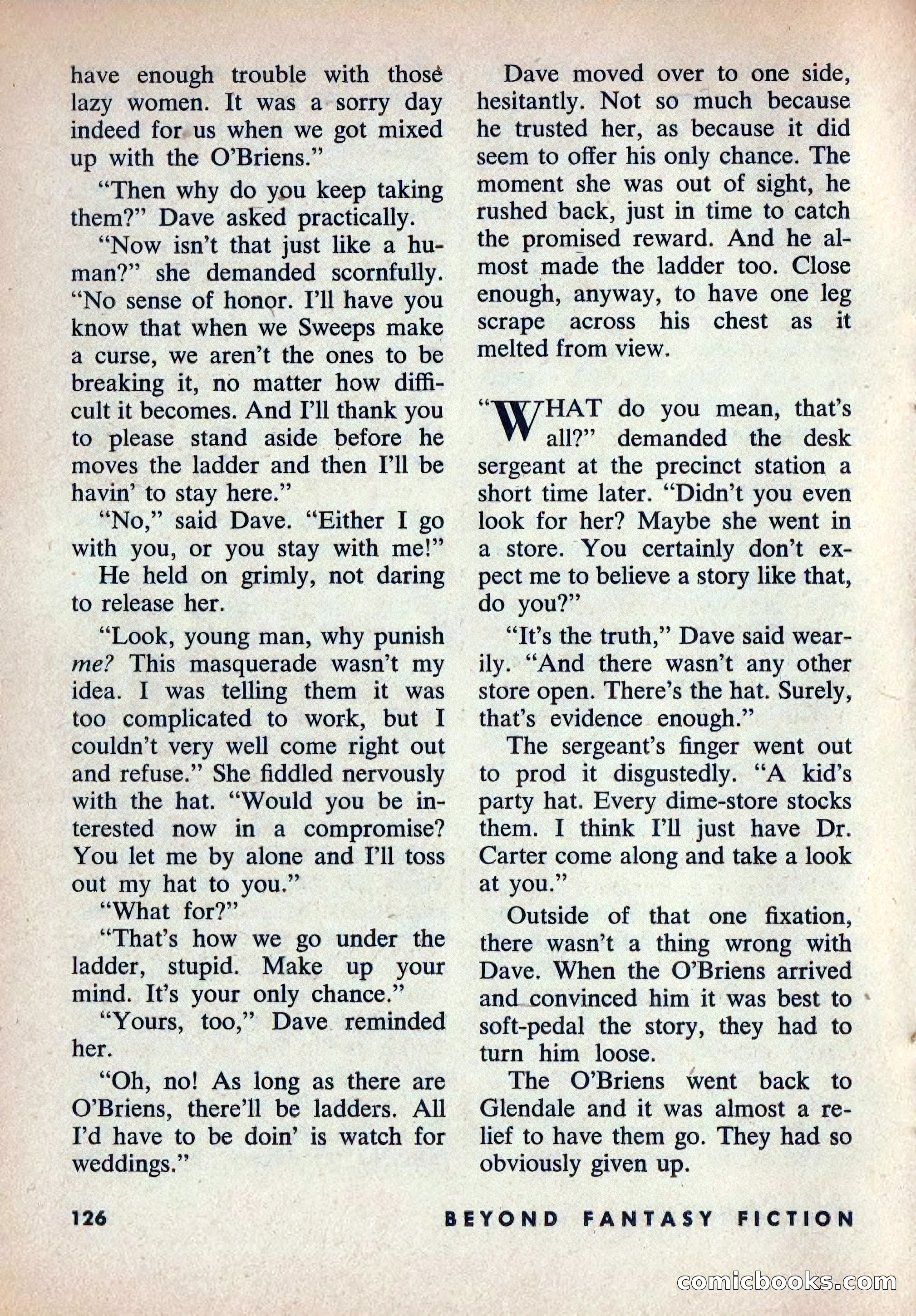 Beyond Fantasy Fiction, Volume 1, Number 5 — page 129 of 164