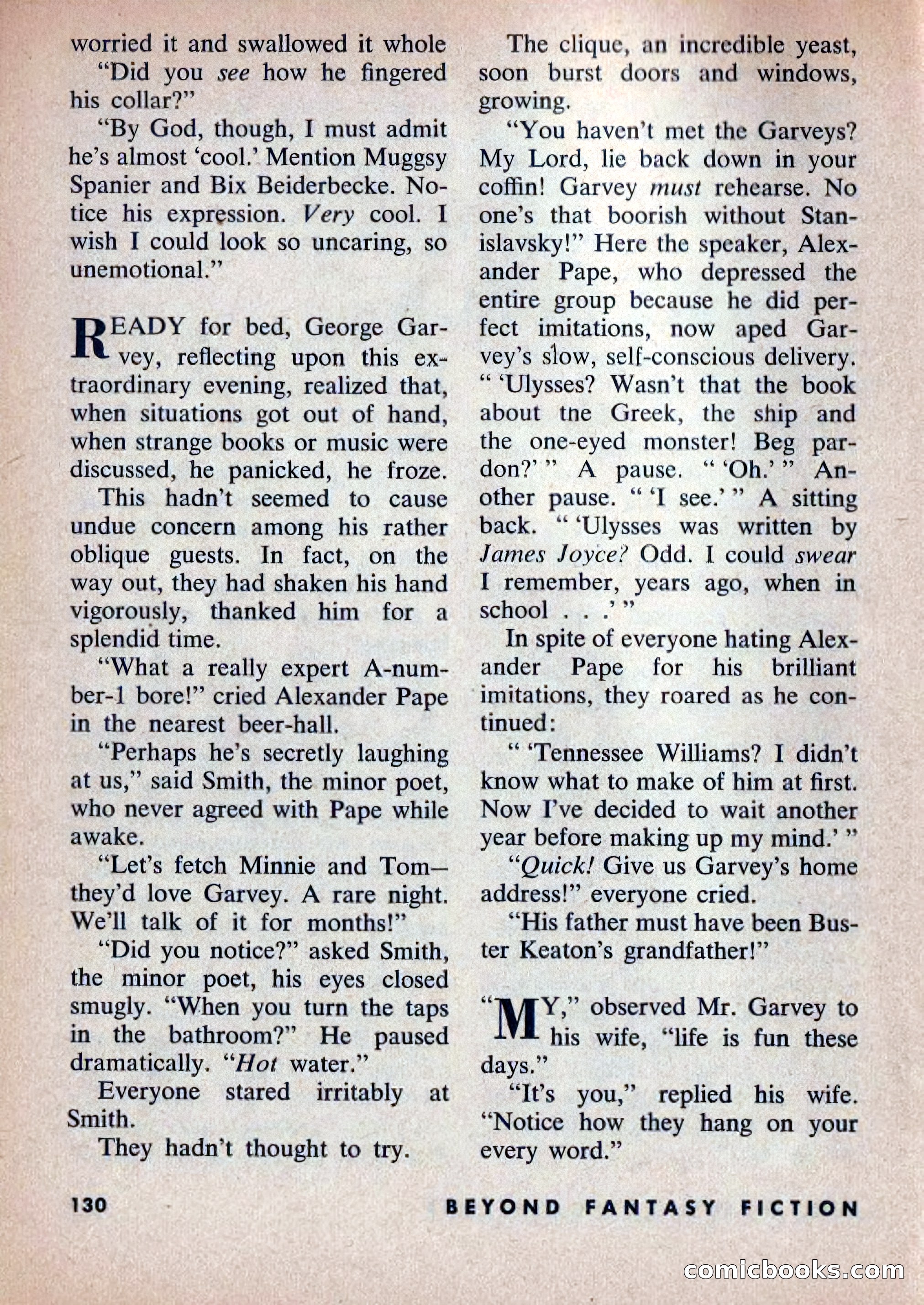 Beyond Fantasy Fiction, Volume 1, Number 5 — page 133 of 164