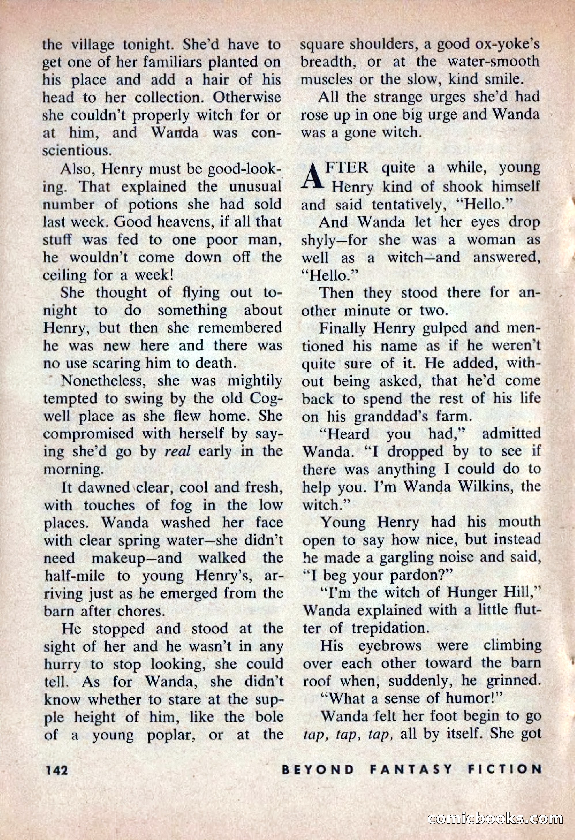 Beyond Fantasy Fiction, Volume 1, Number 5 — page 145 of 164