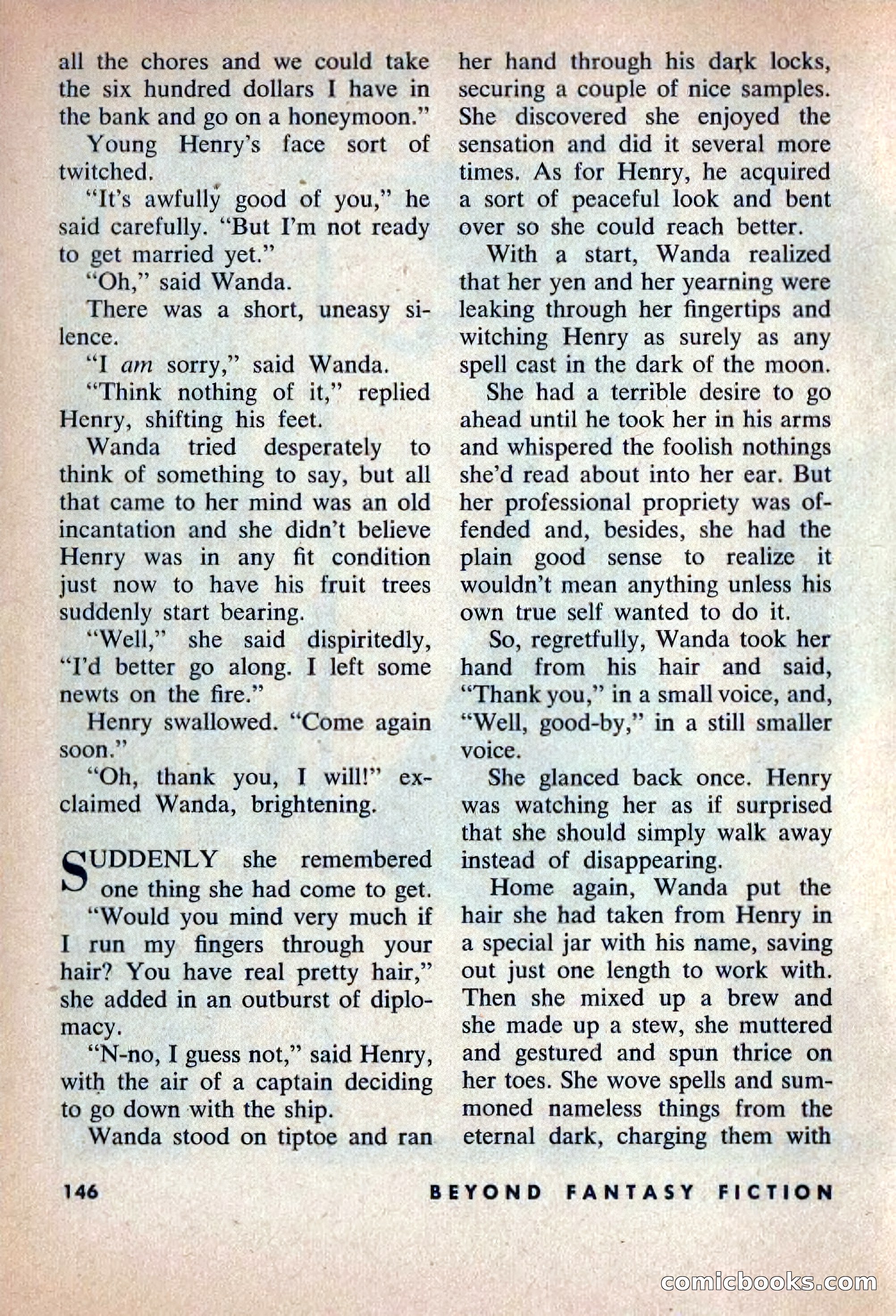 Beyond Fantasy Fiction, Volume 1, Number 5 — page 149 of 164