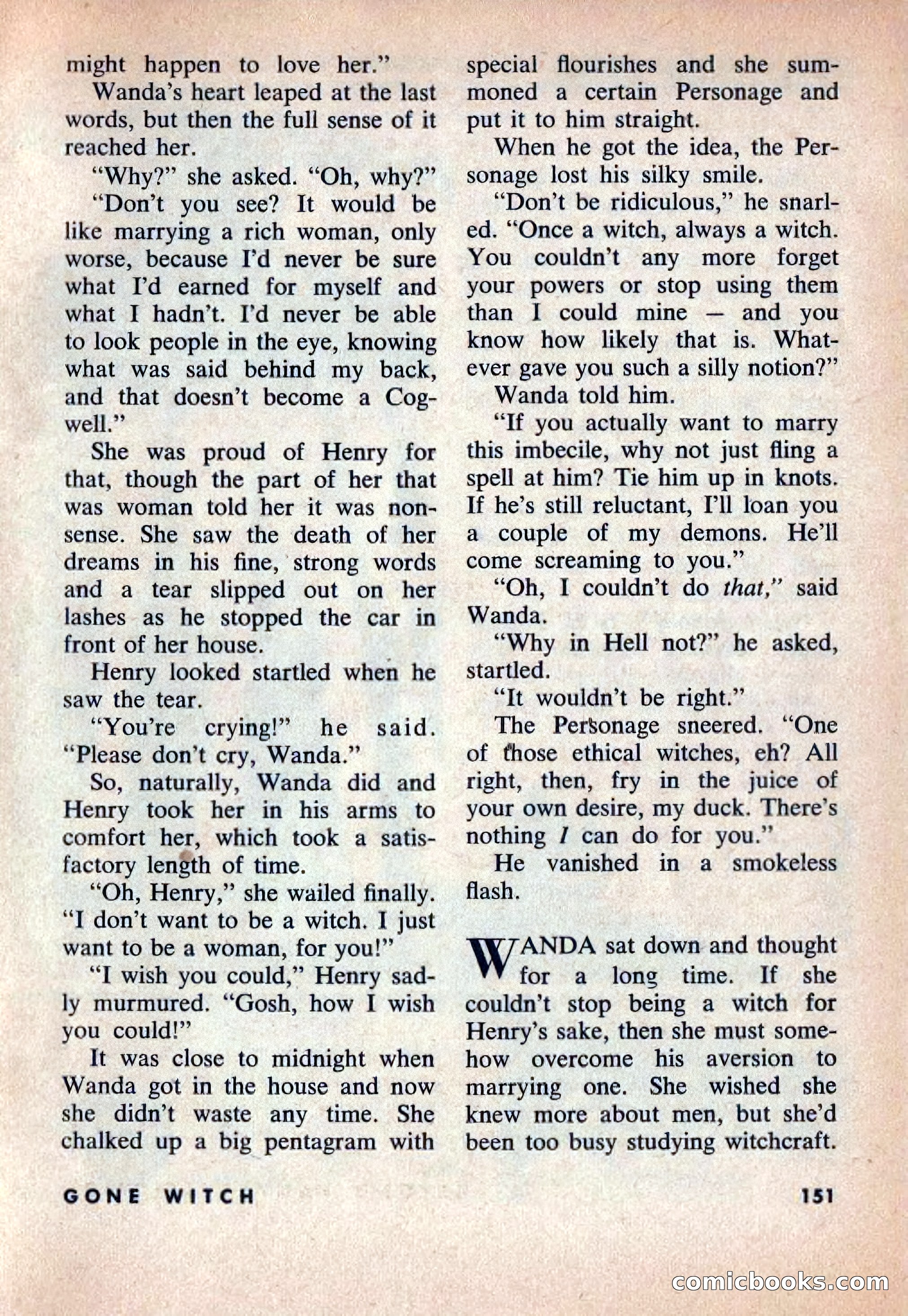 Beyond Fantasy Fiction, Volume 1, Number 5 — page 154 of 164