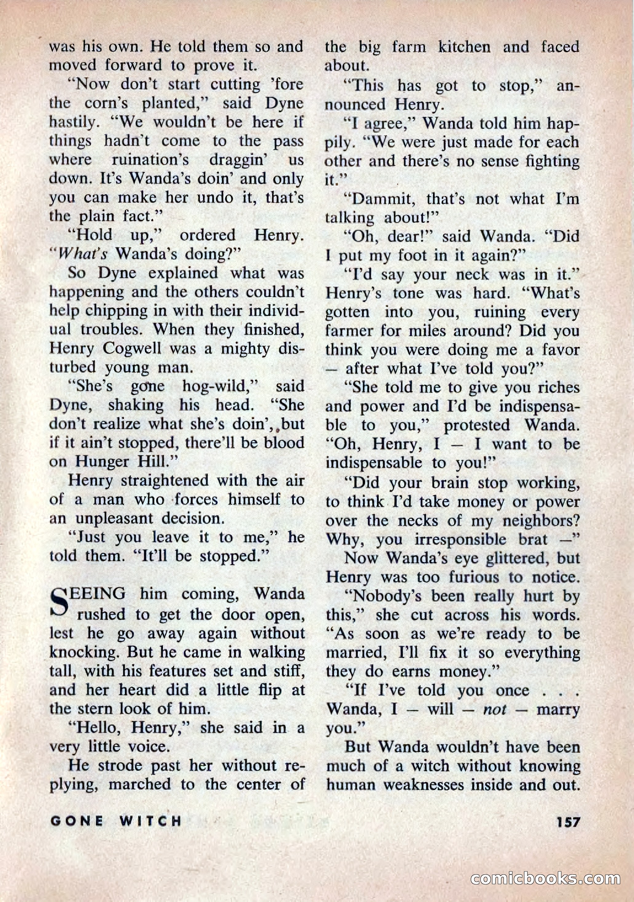 Beyond Fantasy Fiction, Volume 1, Number 5 — page 160 of 164