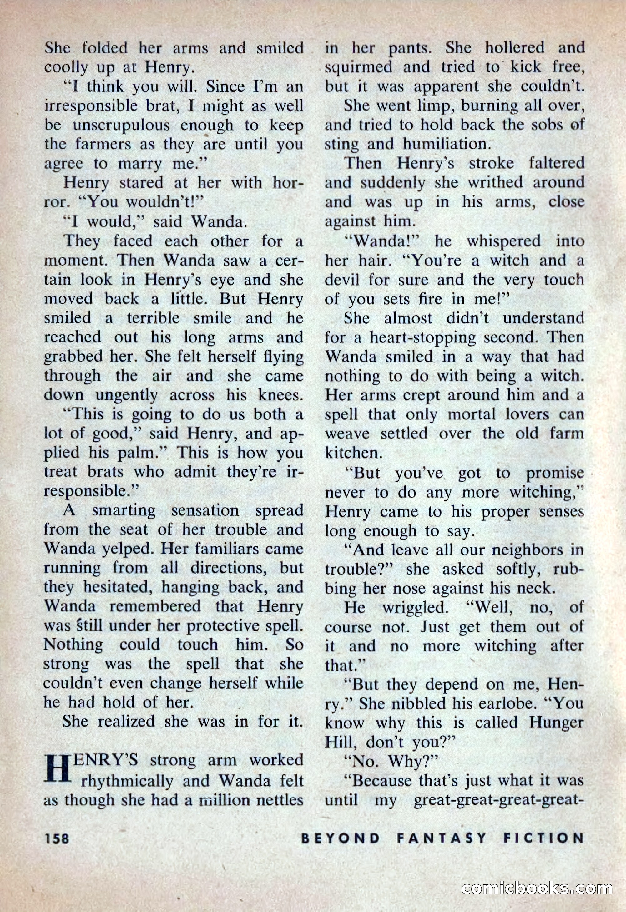 Beyond Fantasy Fiction, Volume 1, Number 5 — page 161 of 164