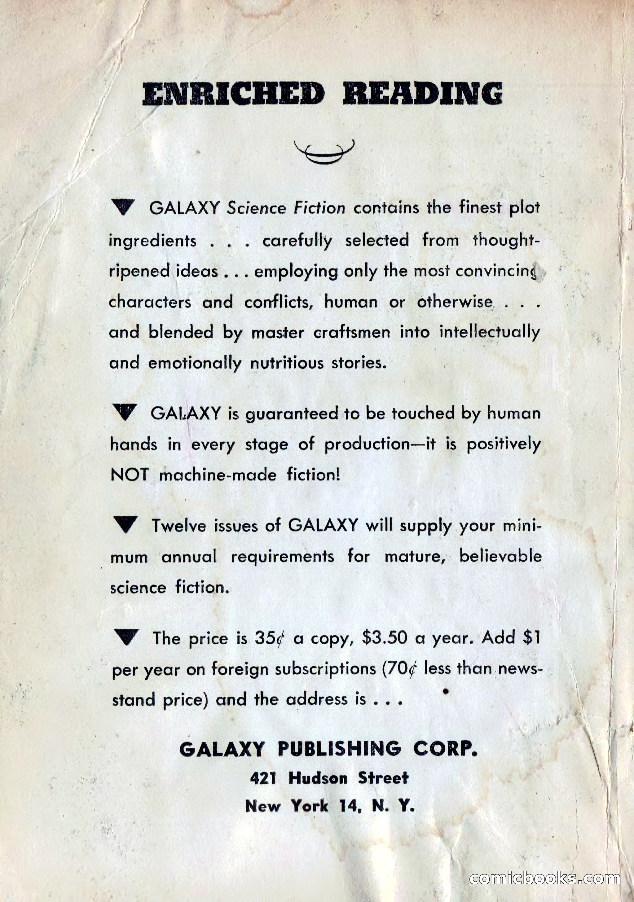 Beyond Fantasy Fiction, Vol. 1, No. 6 — page 3 of 164