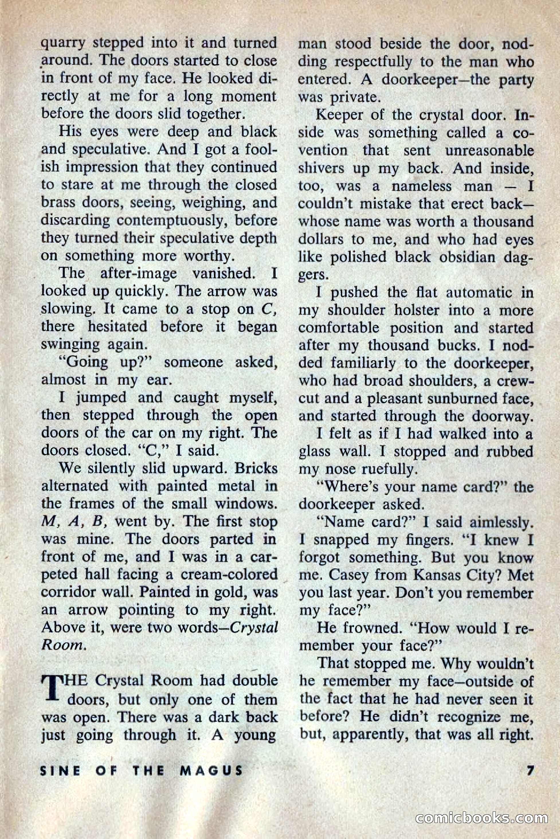 Beyond Fantasy Fiction, Vol. 1, No. 6 — page 10 of 164