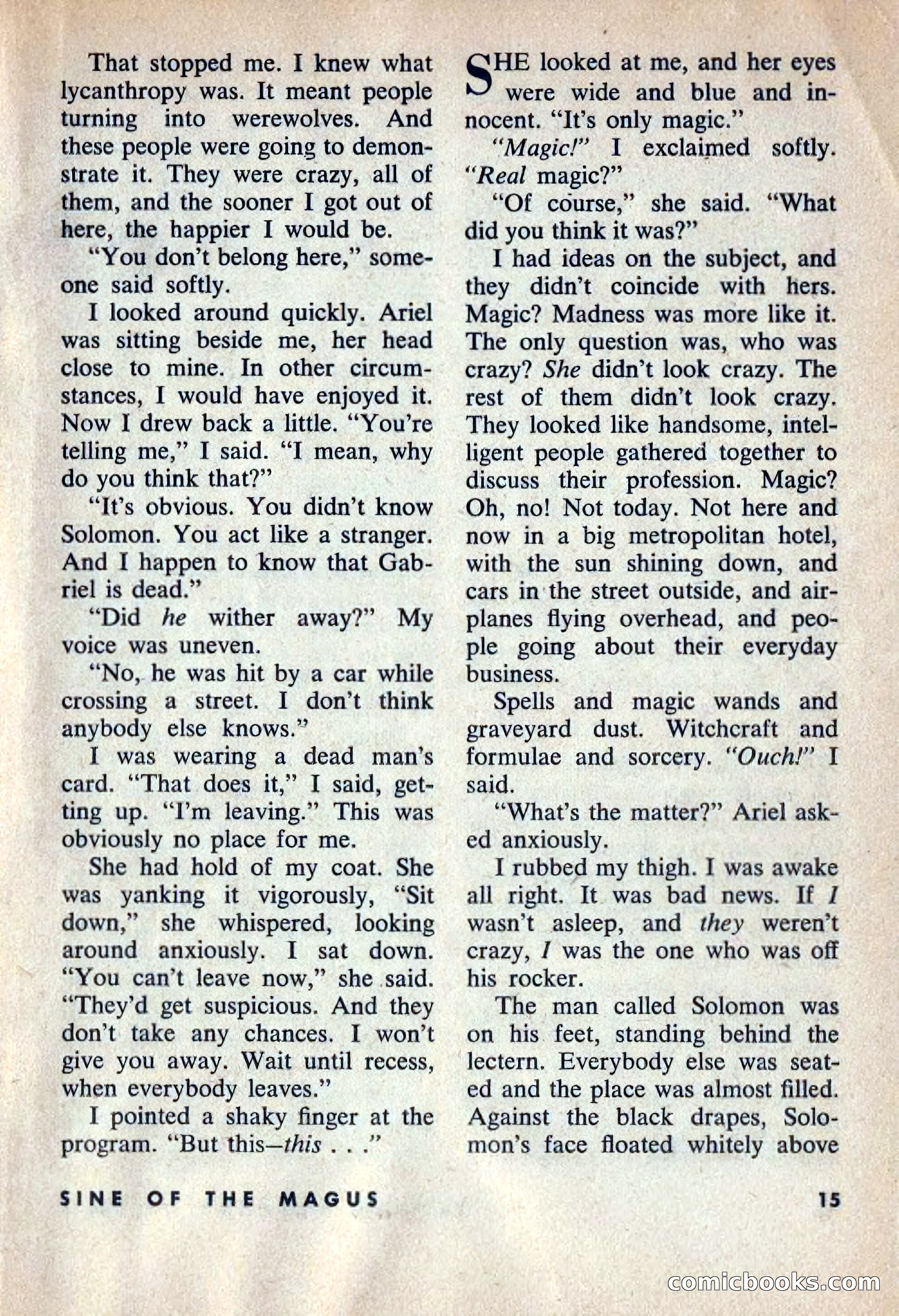 Beyond Fantasy Fiction, Vol. 1, No. 6 — page 18 of 164
