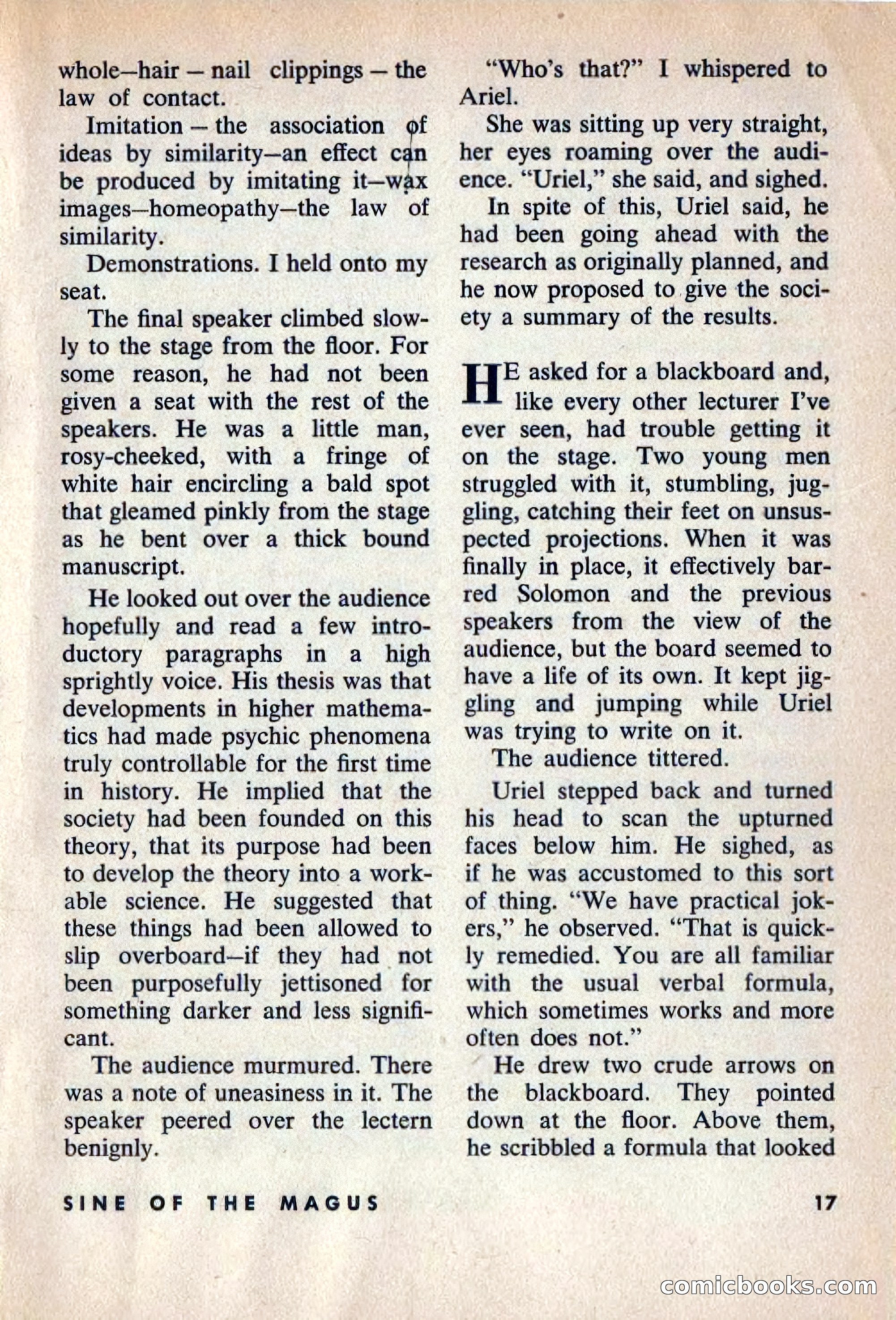 Beyond Fantasy Fiction, Vol. 1, No. 6 — page 20 of 164