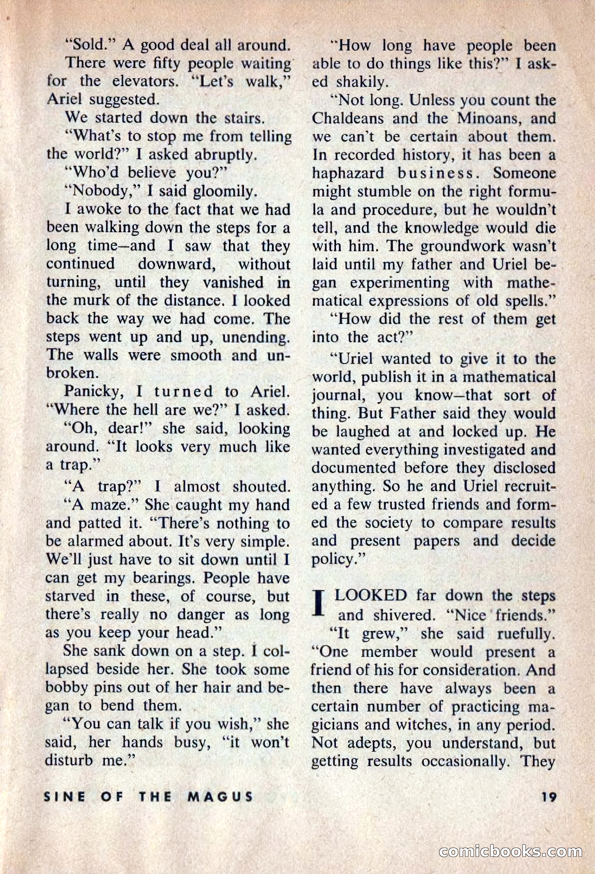 Beyond Fantasy Fiction, Vol. 1, No. 6 — page 22 of 164