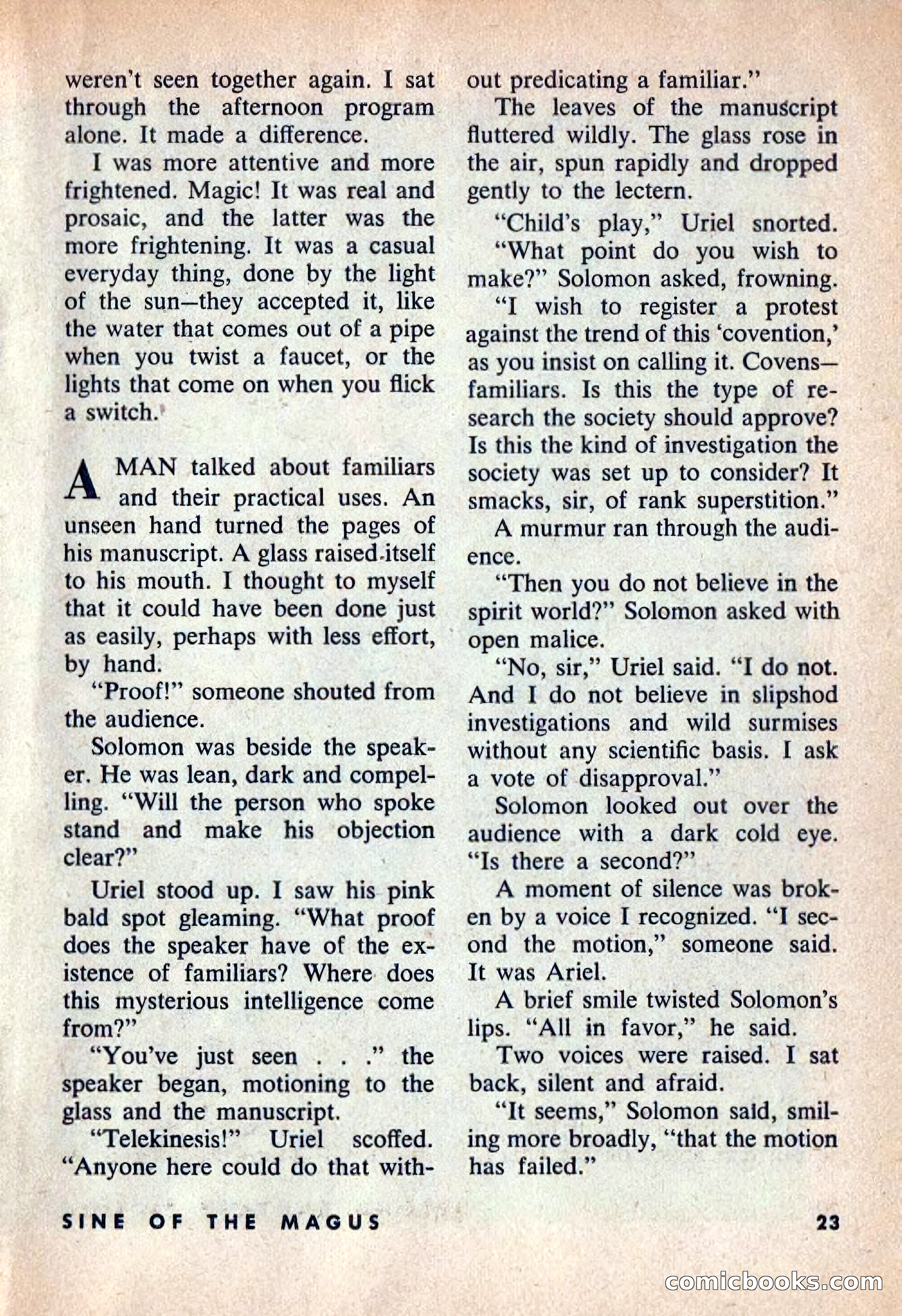 Beyond Fantasy Fiction, Vol. 1, No. 6 — page 26 of 164