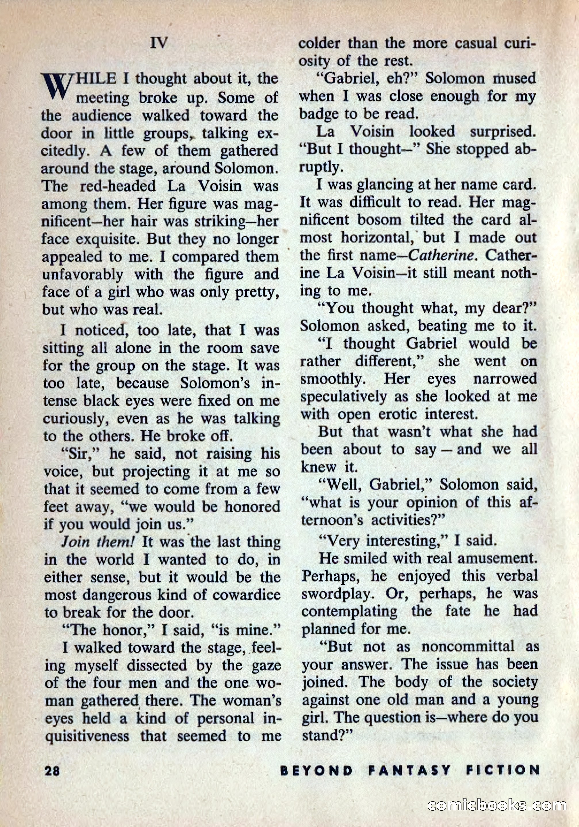 Beyond Fantasy Fiction, Vol. 1, No. 6 — page 31 of 164