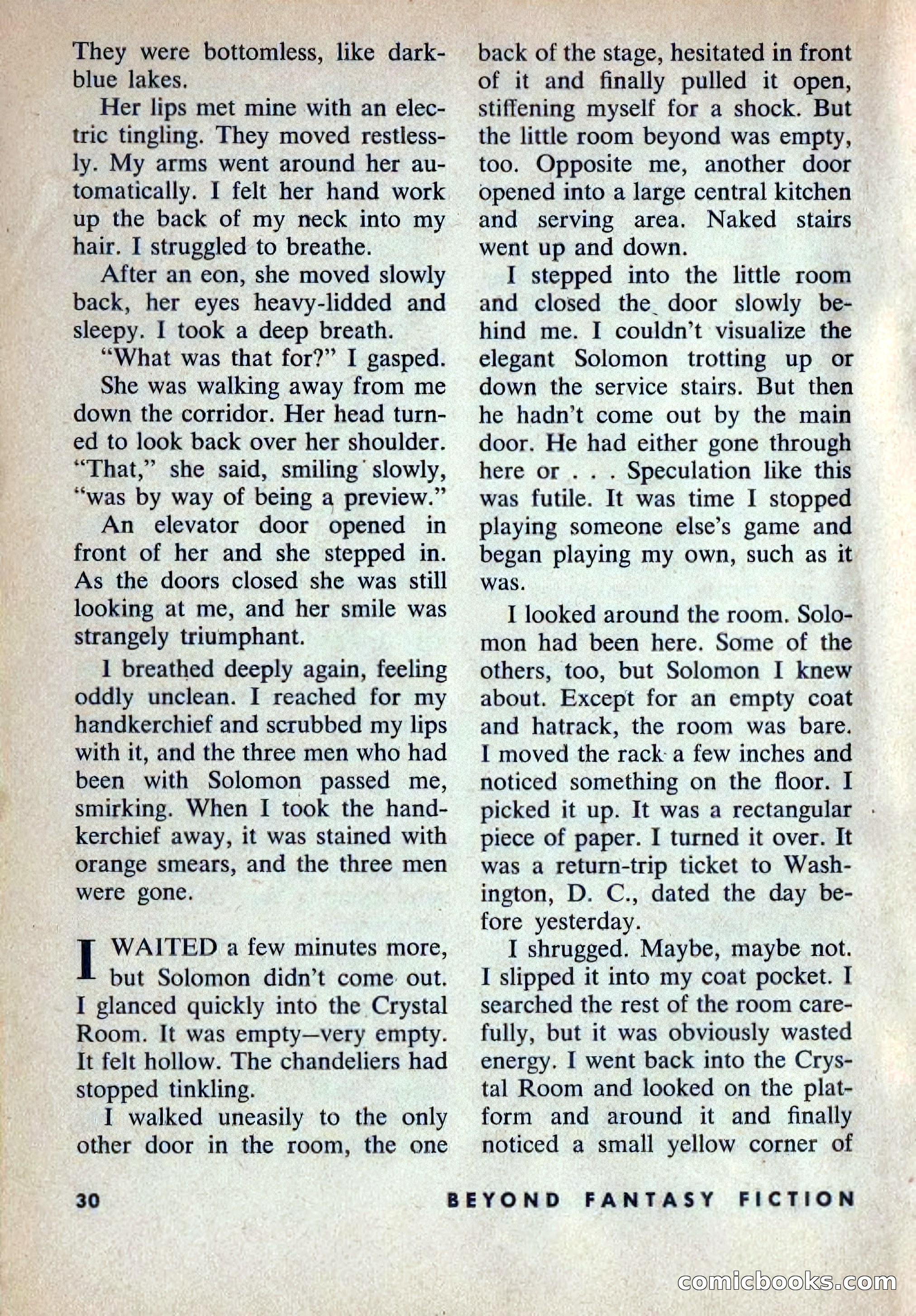 Beyond Fantasy Fiction, Vol. 1, No. 6 — page 33 of 164