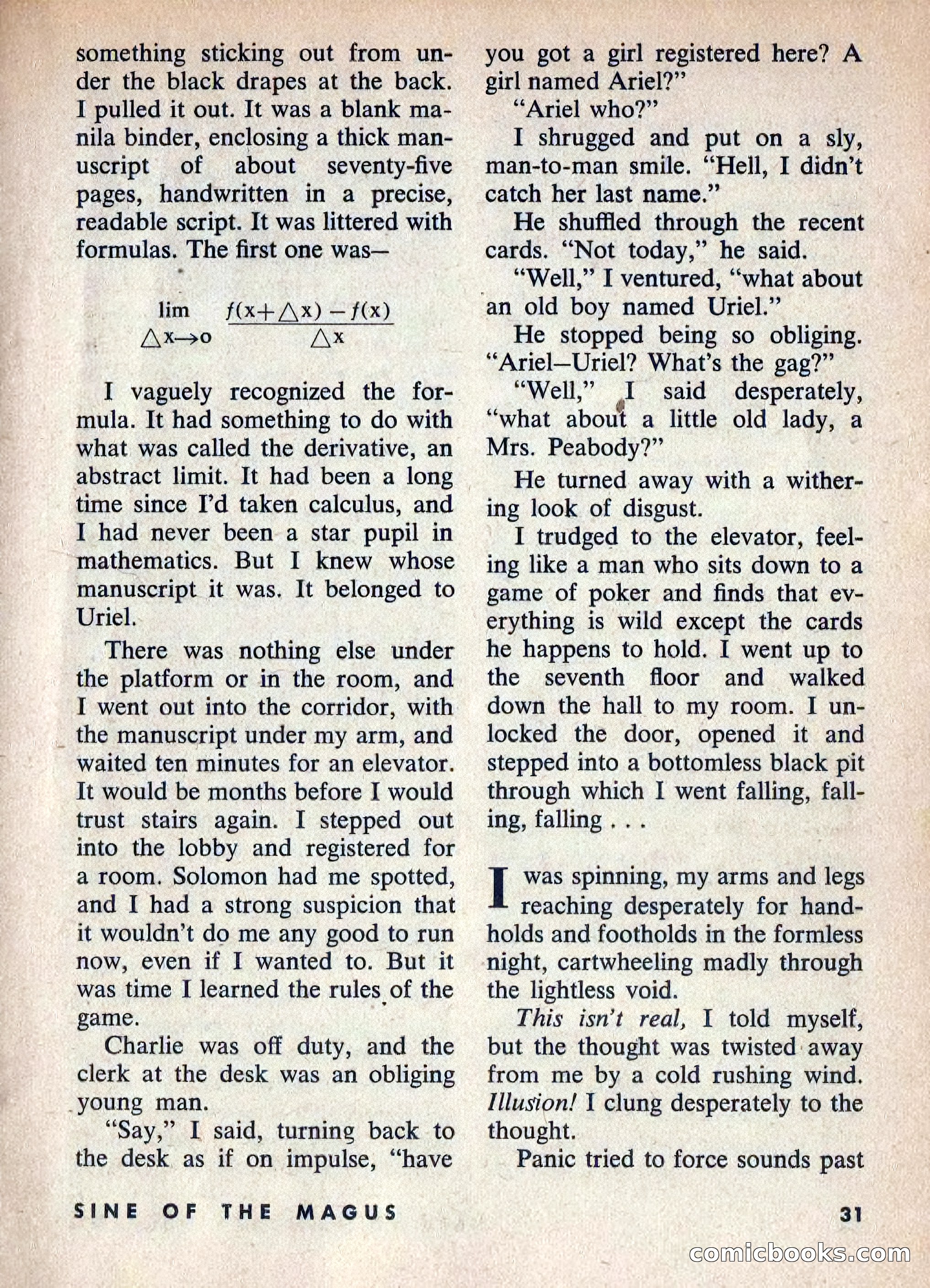 Beyond Fantasy Fiction, Vol. 1, No. 6 — page 34 of 164