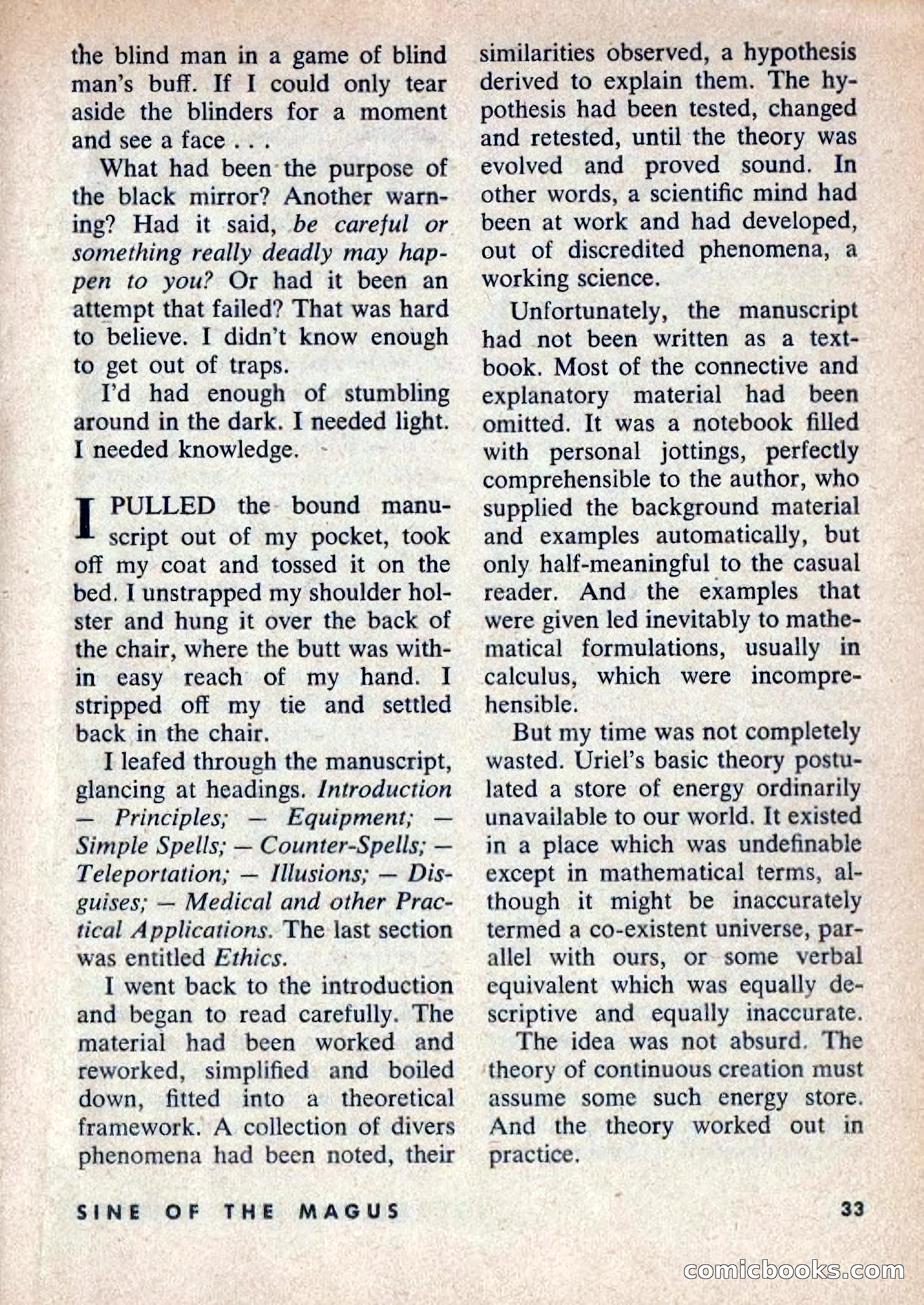 Beyond Fantasy Fiction, Vol. 1, No. 6 — page 36 of 164